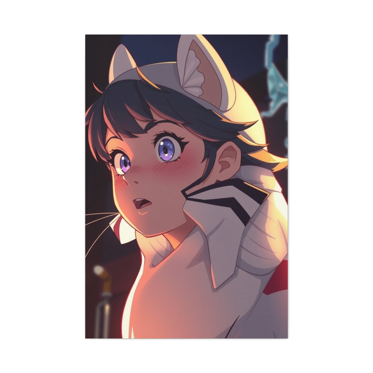 Vivacious Illustration Panel Wall Art & Canvas Print