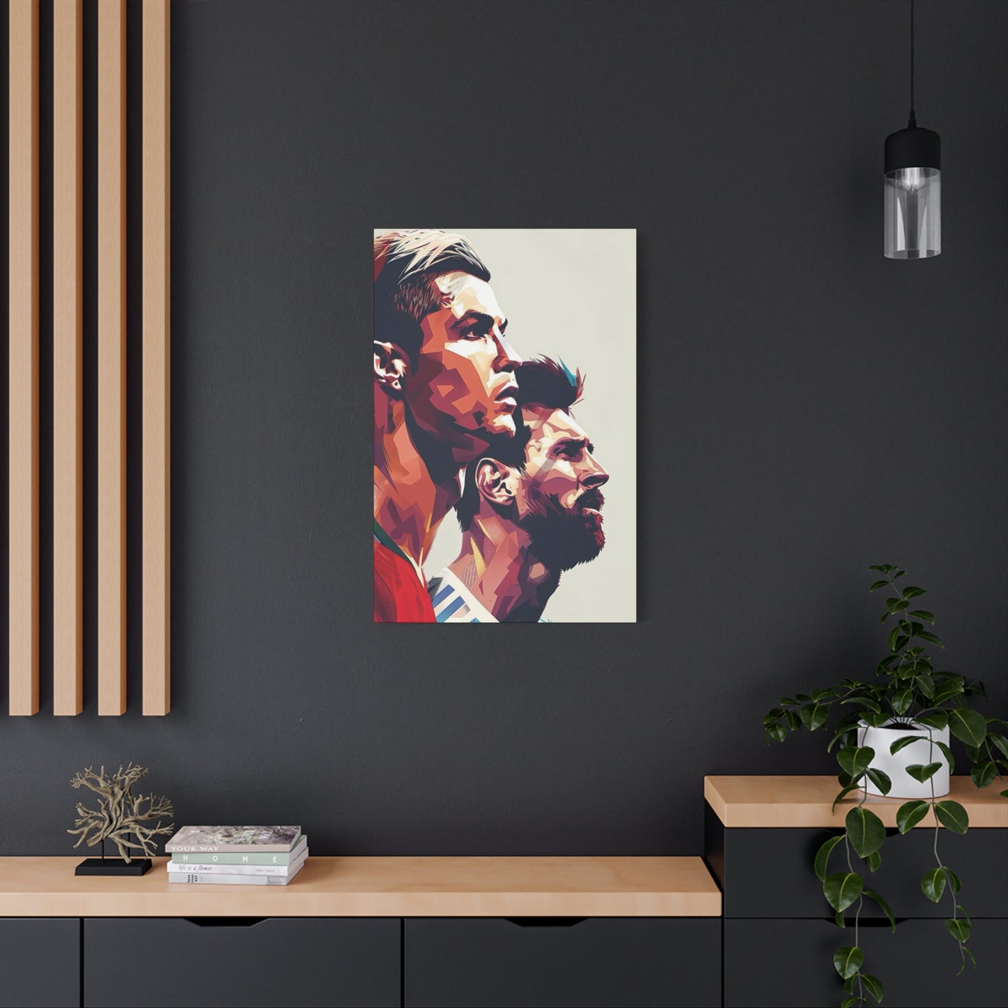 Ronaldo & Messi Poster Wall Art & Canvas Prints