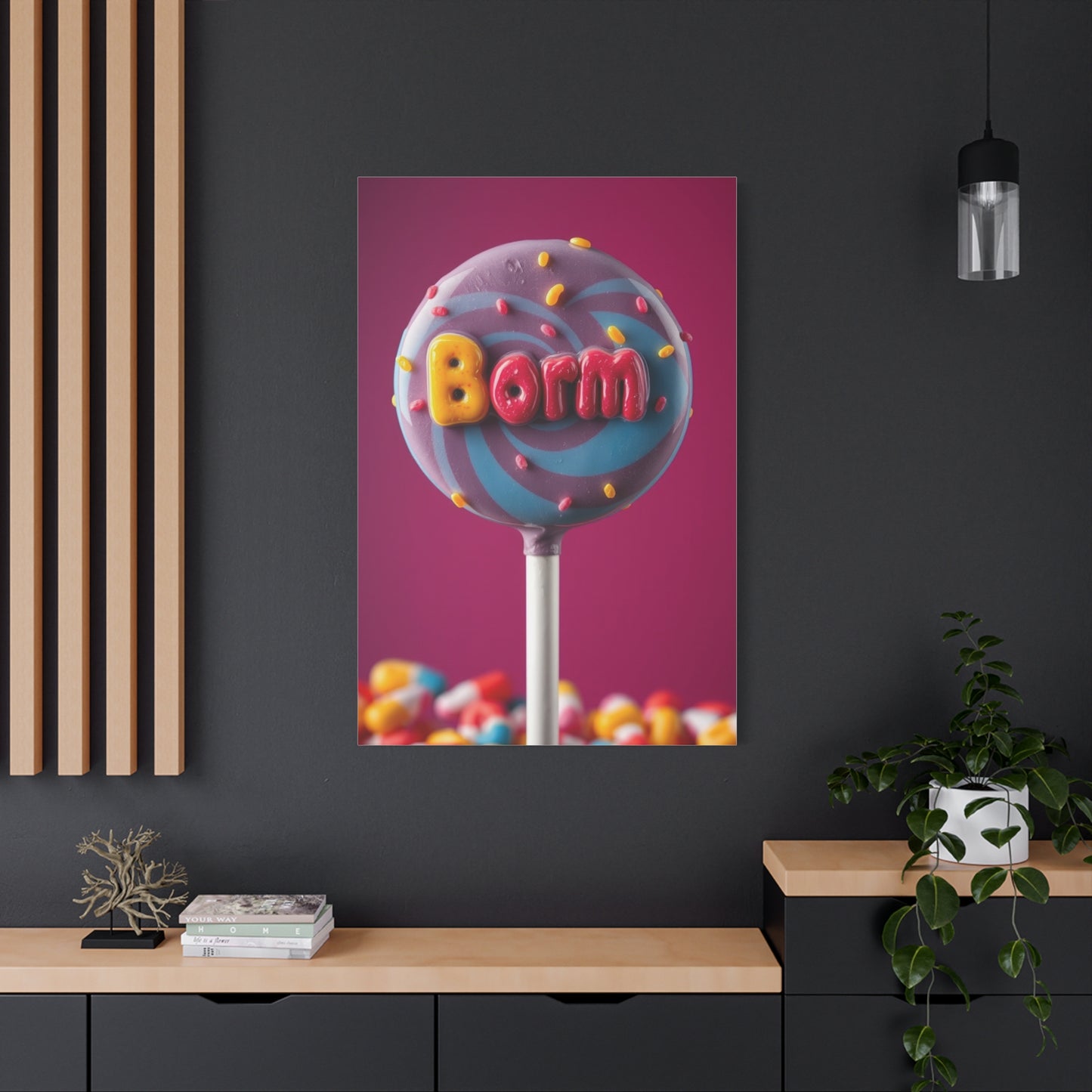 Exquisite Lollipop Fantasy Wall Art & Canvas Print