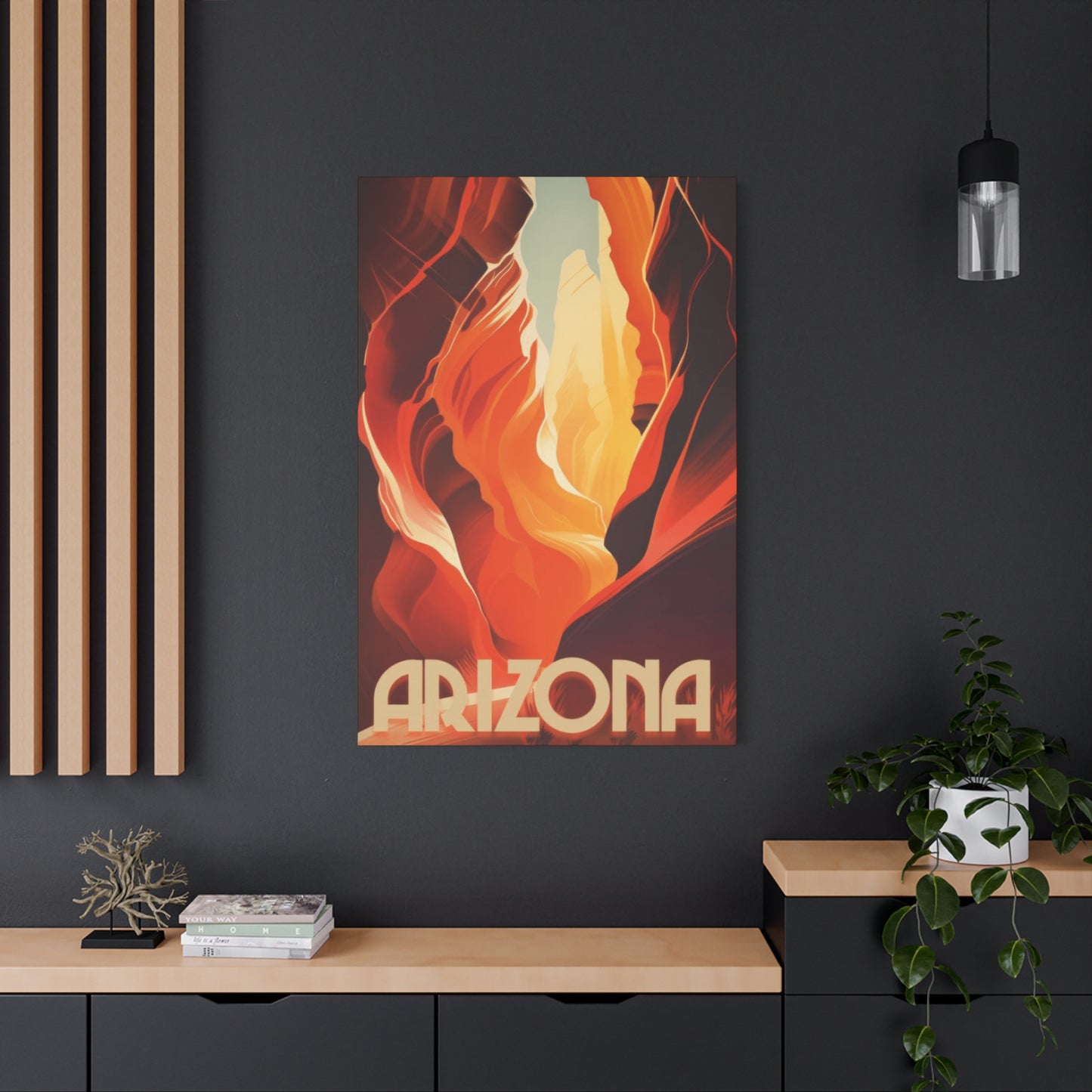 Arizona Desert Painting Wall Art & Canvas Prints
