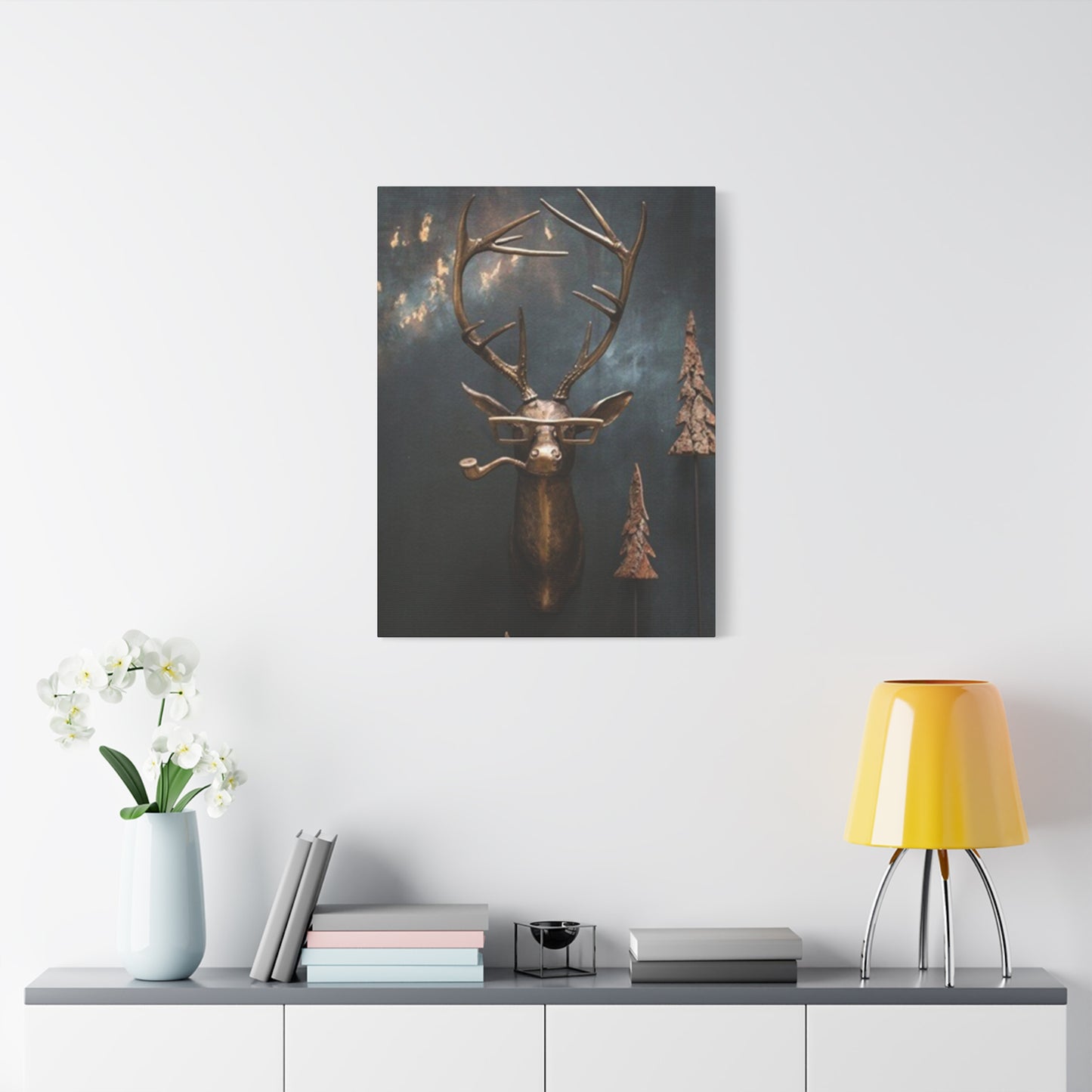 Cool Savage Reindeer Wall Art & Canvas Prints