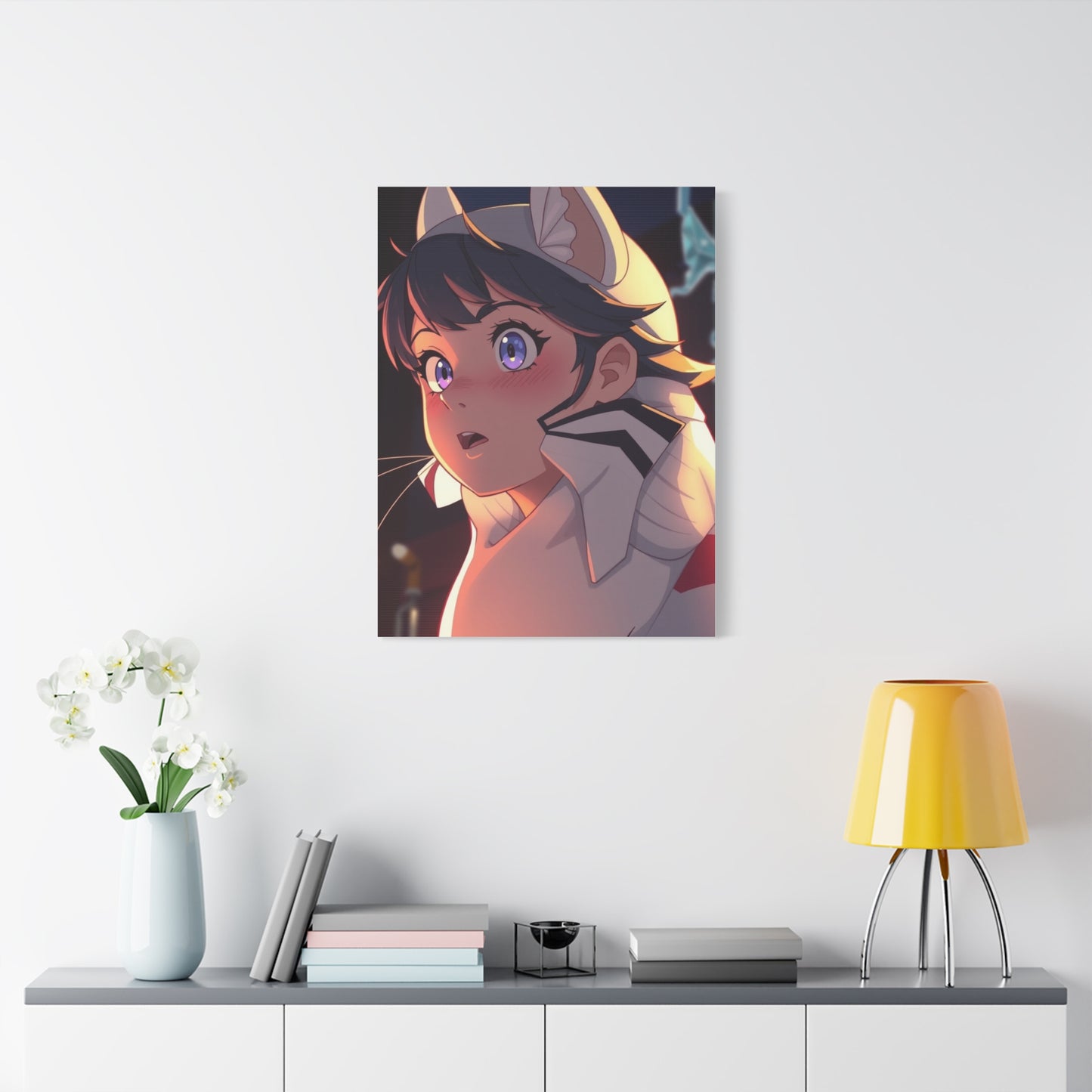 Vivacious Illustration Panel Wall Art & Canvas Print