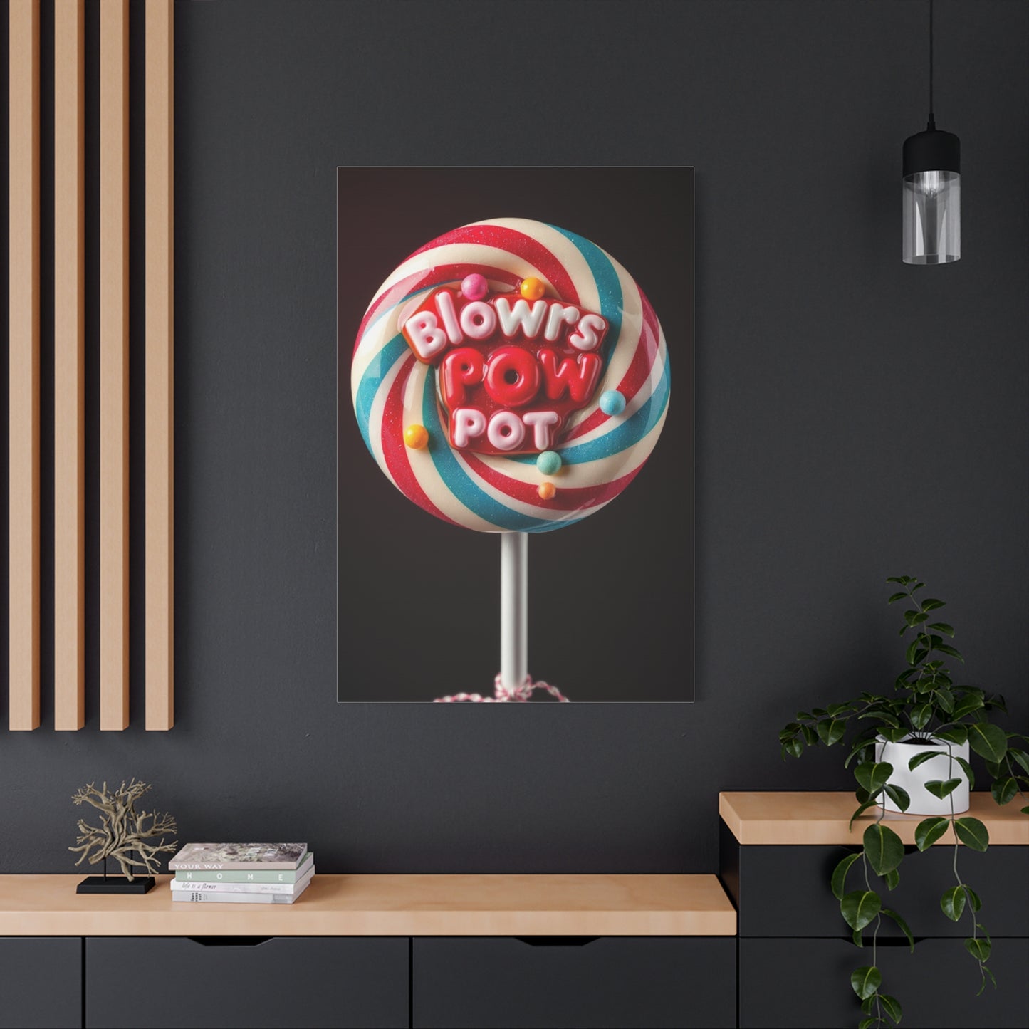 Refined Sugar Pop Vignette Wall Art & Canvas Print