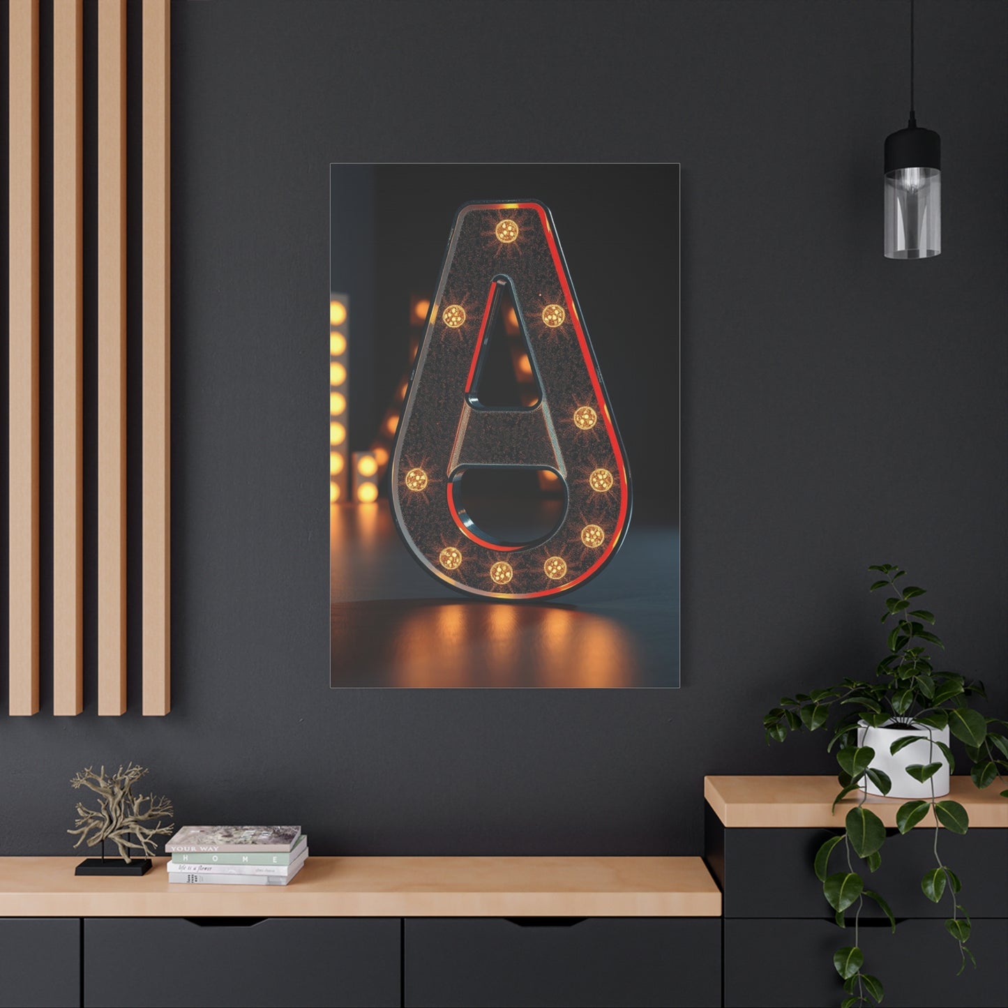 Elite Alphabet & Letter Art Vision Wall Art & Canvas Print