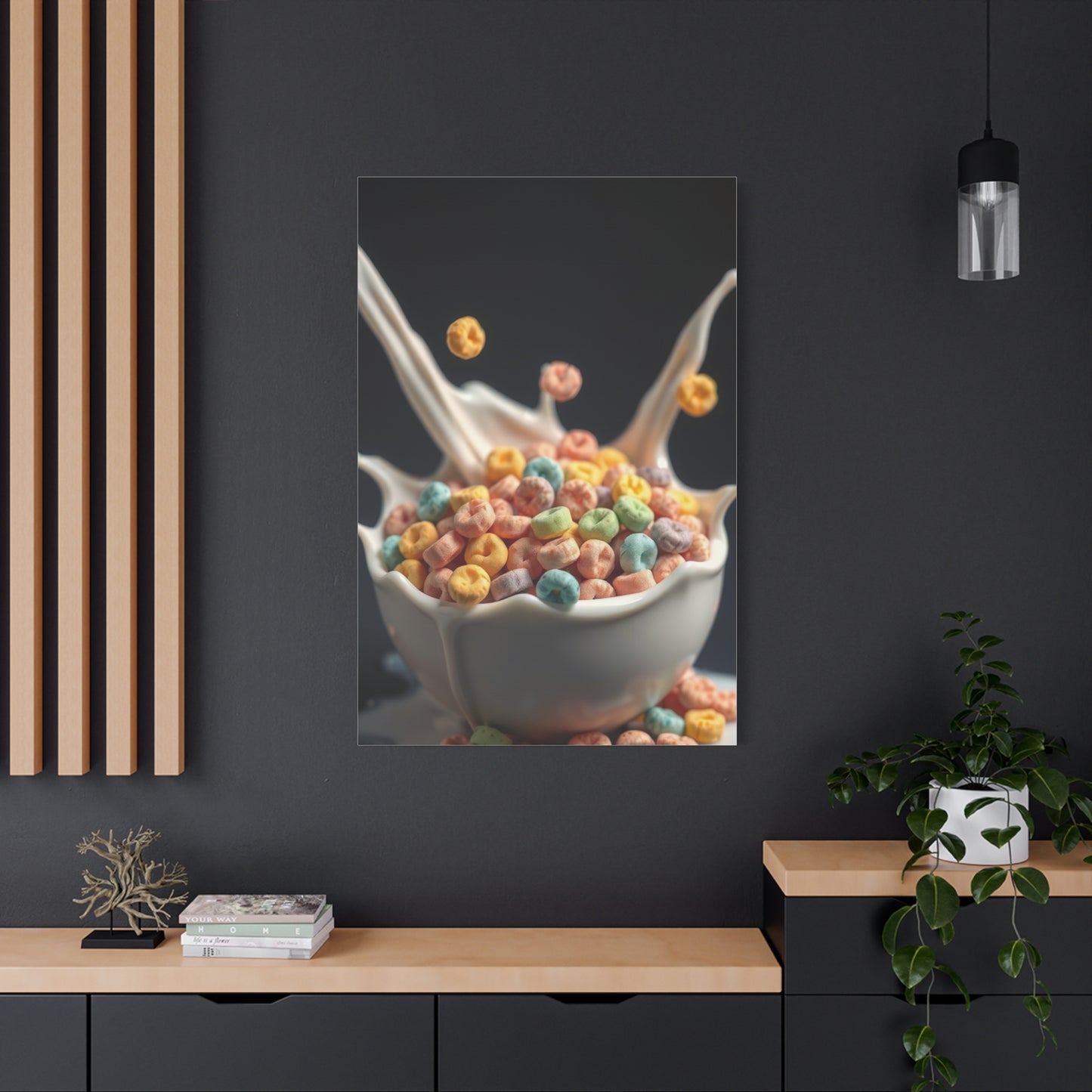 Rich Lattice of Loops Artwork Wall Art & Canvas Print