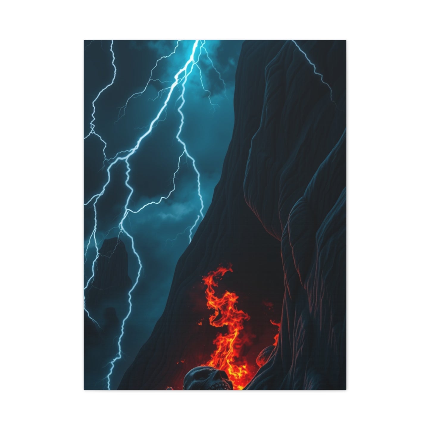 Gothic Whirlwind Canvas Wall Art & Canvas Print