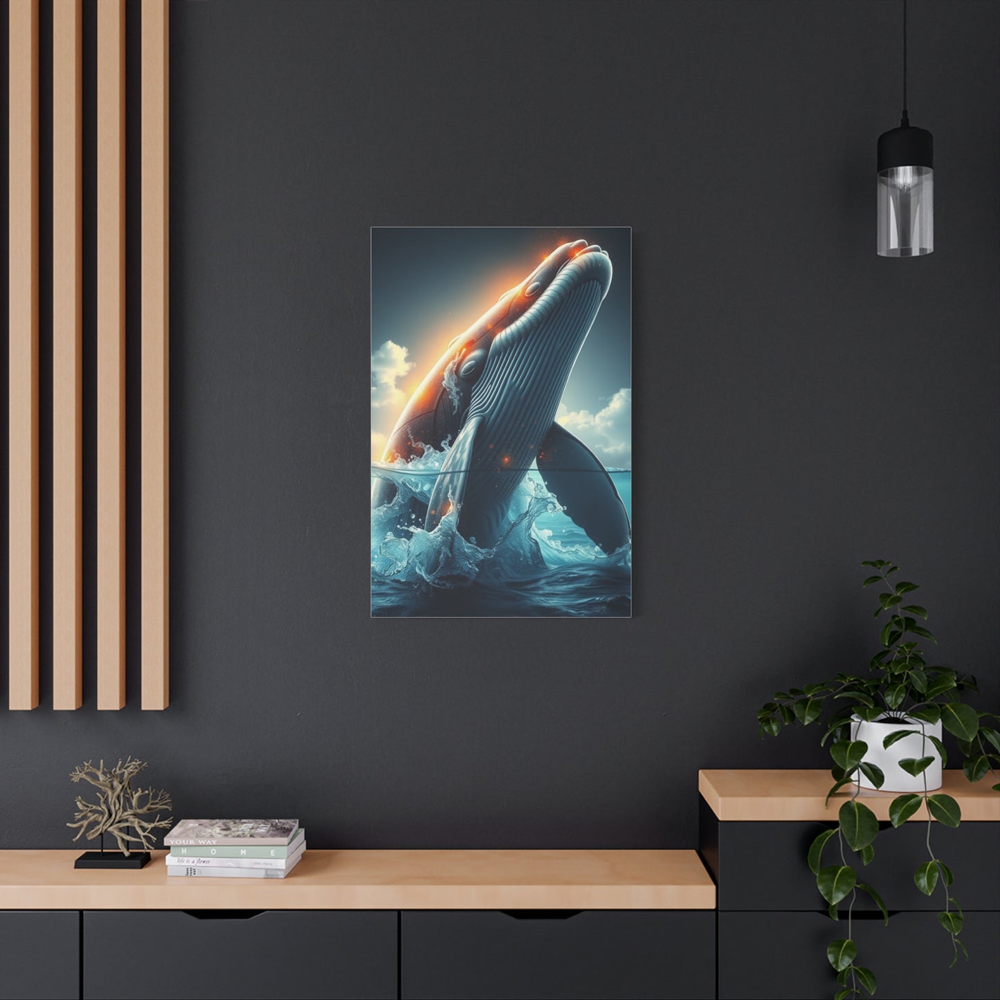 Masterpiece Whale Art Vision Wall Art & Canvas Print
