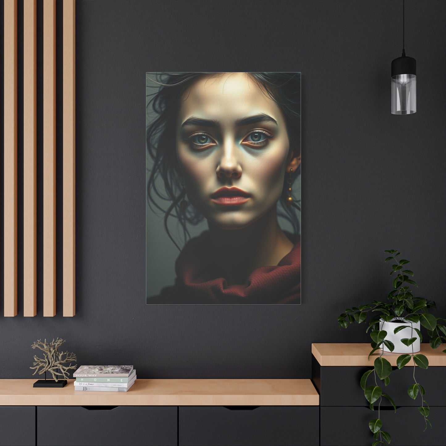 Refined Personification Wall Elegance