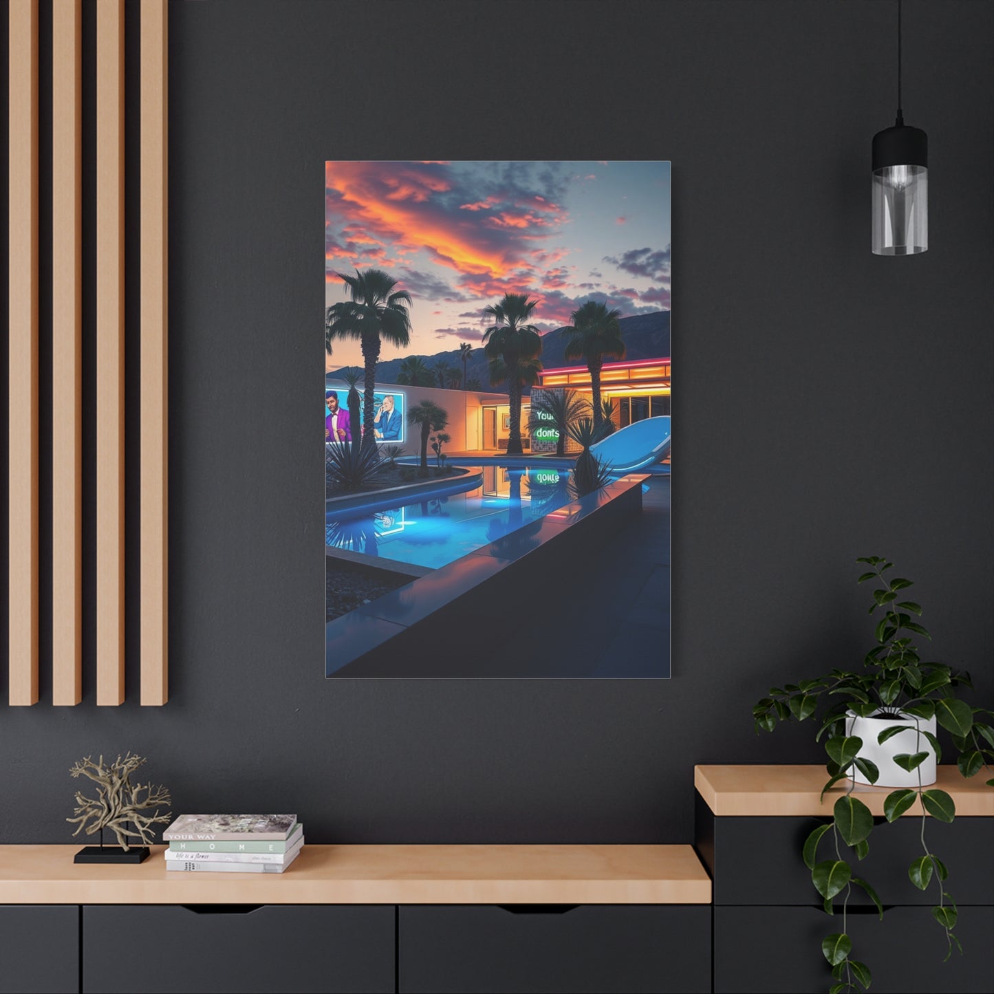 Masterpiece Palm Springs Art Vision Wall Art & Canvas Print