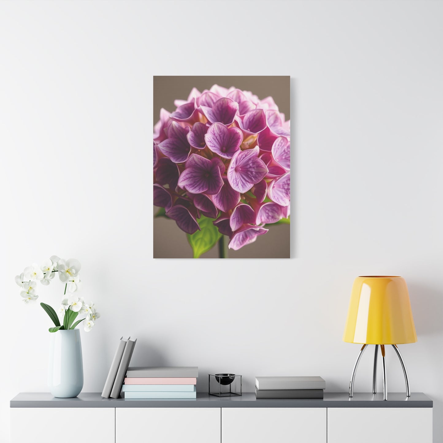 Collection Hydrangea Flower Art Art Wall Art & Canvas Print