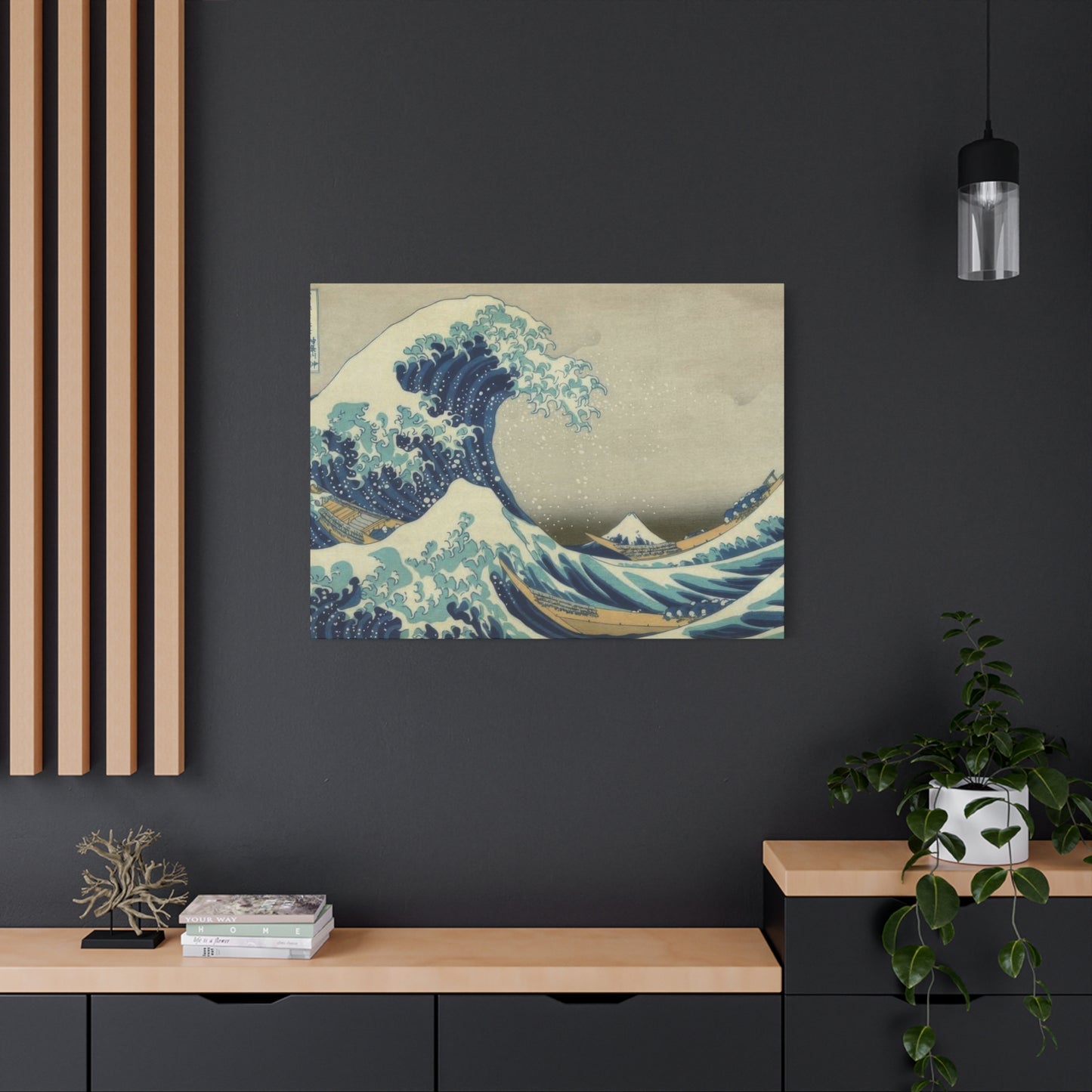 Katsushika Hokusai Mount Fuji Seen Below A Wave At Kanagawa Wall Art & Canvas Prints