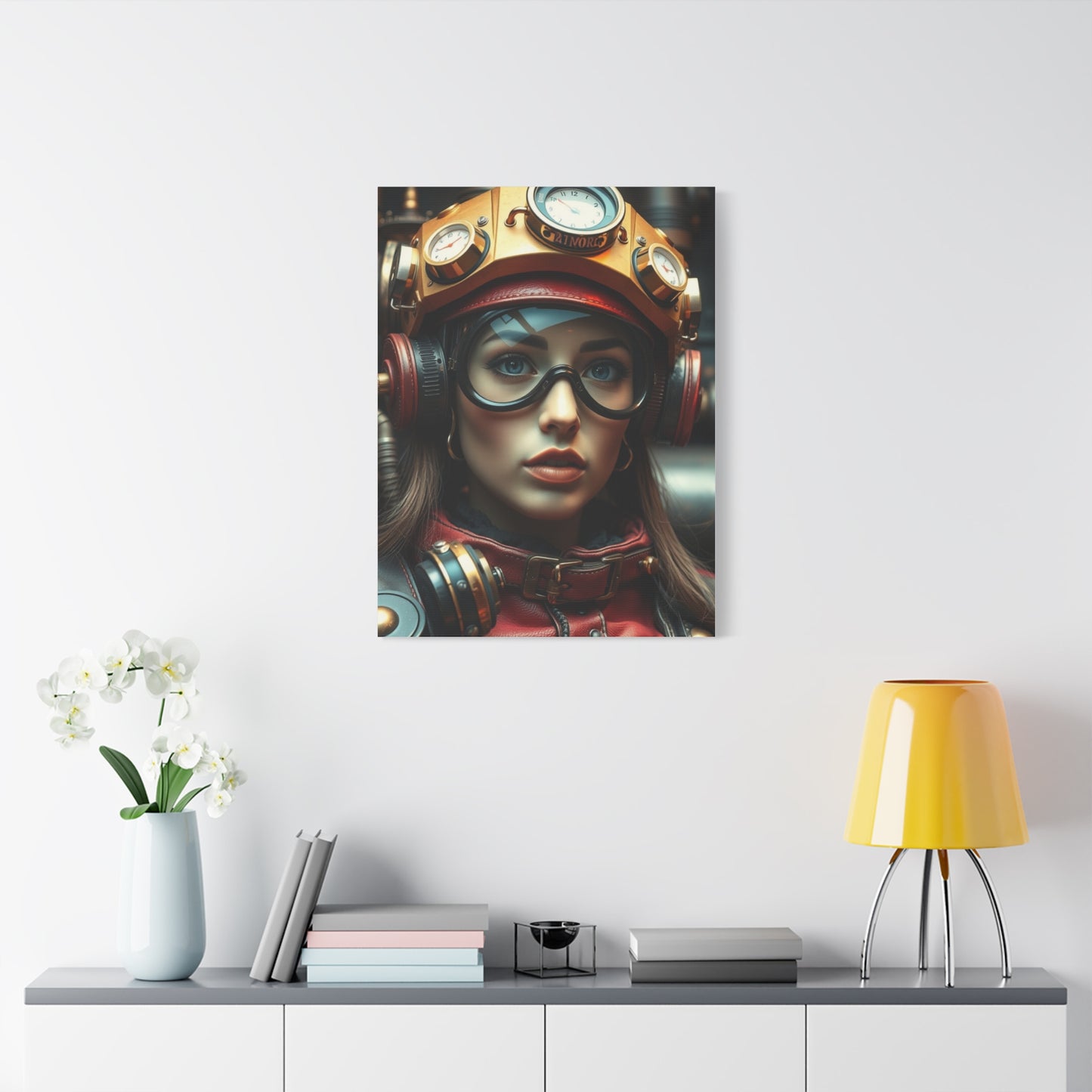 Gilded Mechanica Wall Decor wall art & canvas print