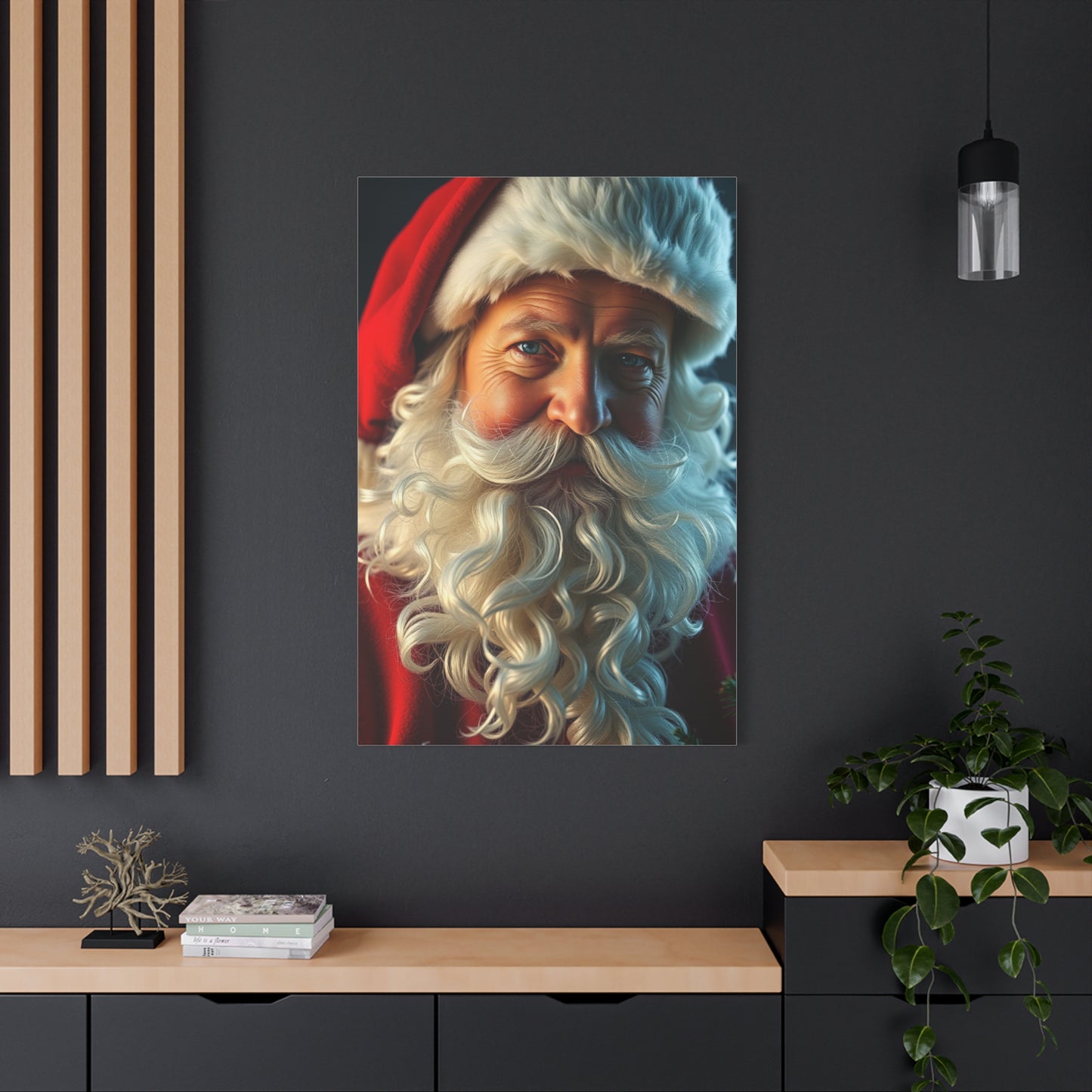 Vision Santa Claus Art Art Wall Art & Canvas Print