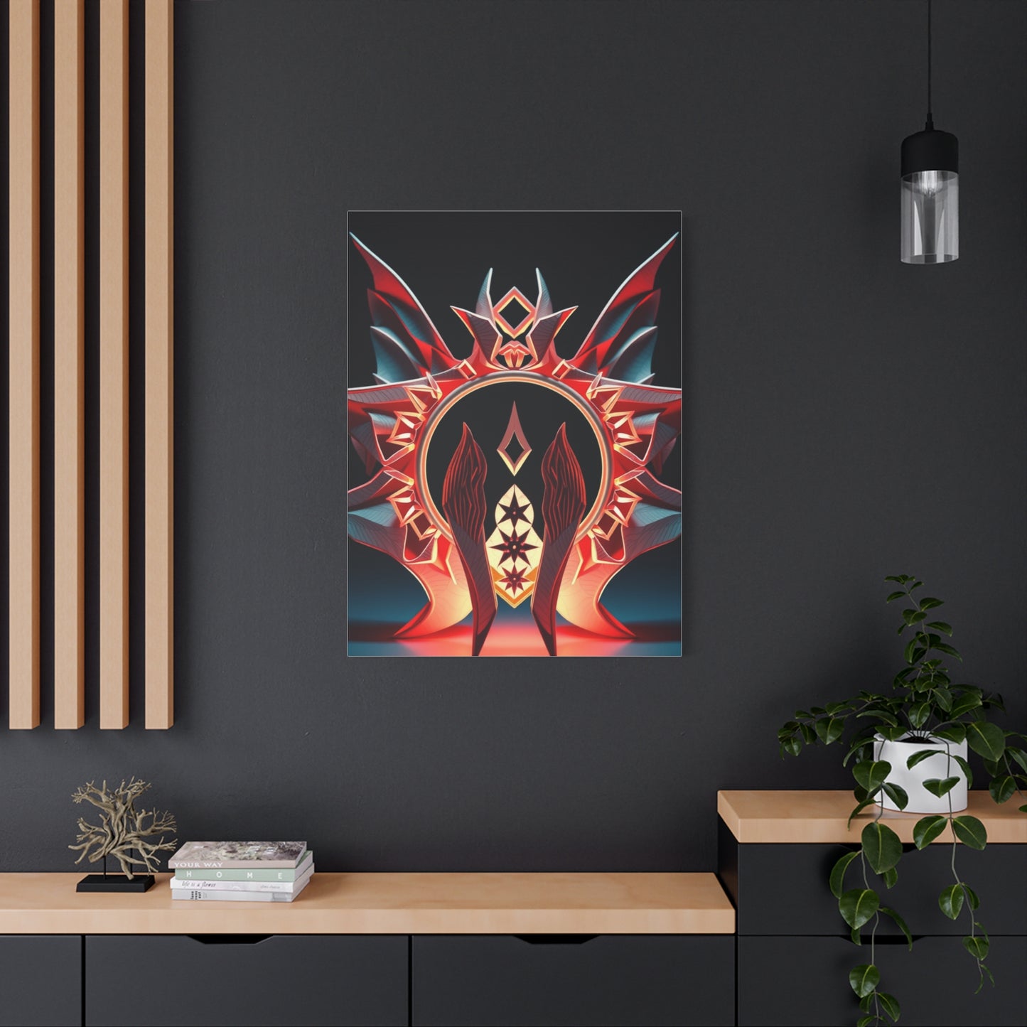 Folded Harmony Masterpiece Wall Art & Canvas Print
