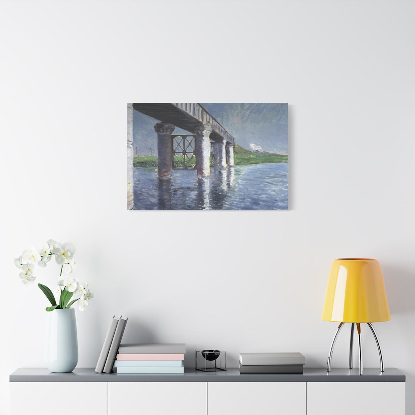 Gustav Bridge Painting Wall Art & Canvas Prints