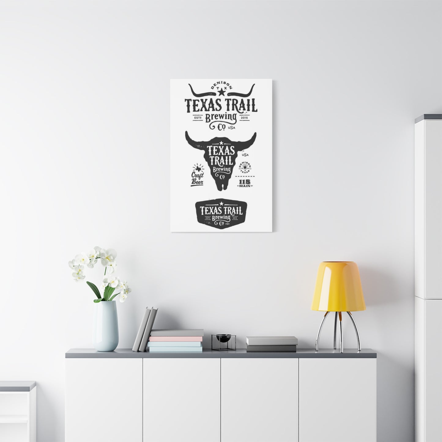 Texas Trail Brewing Co. Poster Wall Art & Canvas Prints