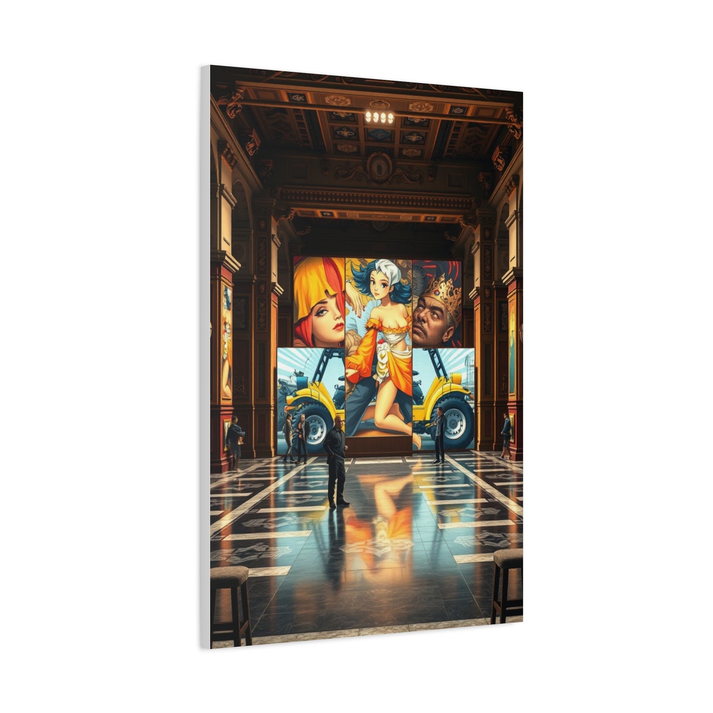 Flamboyant Essence Canvas Wall Art & Canvas Print