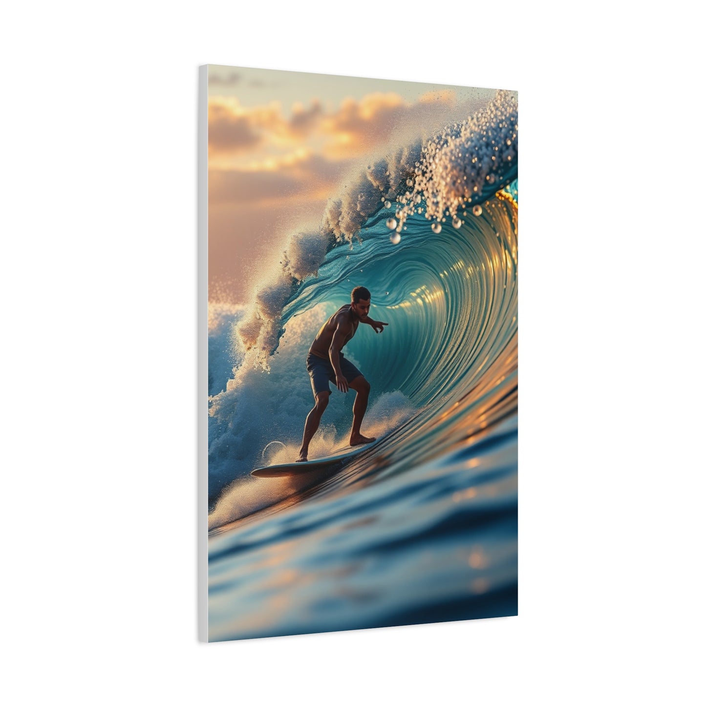 Wave Symphony Canvas Wall Art & Canvas Print