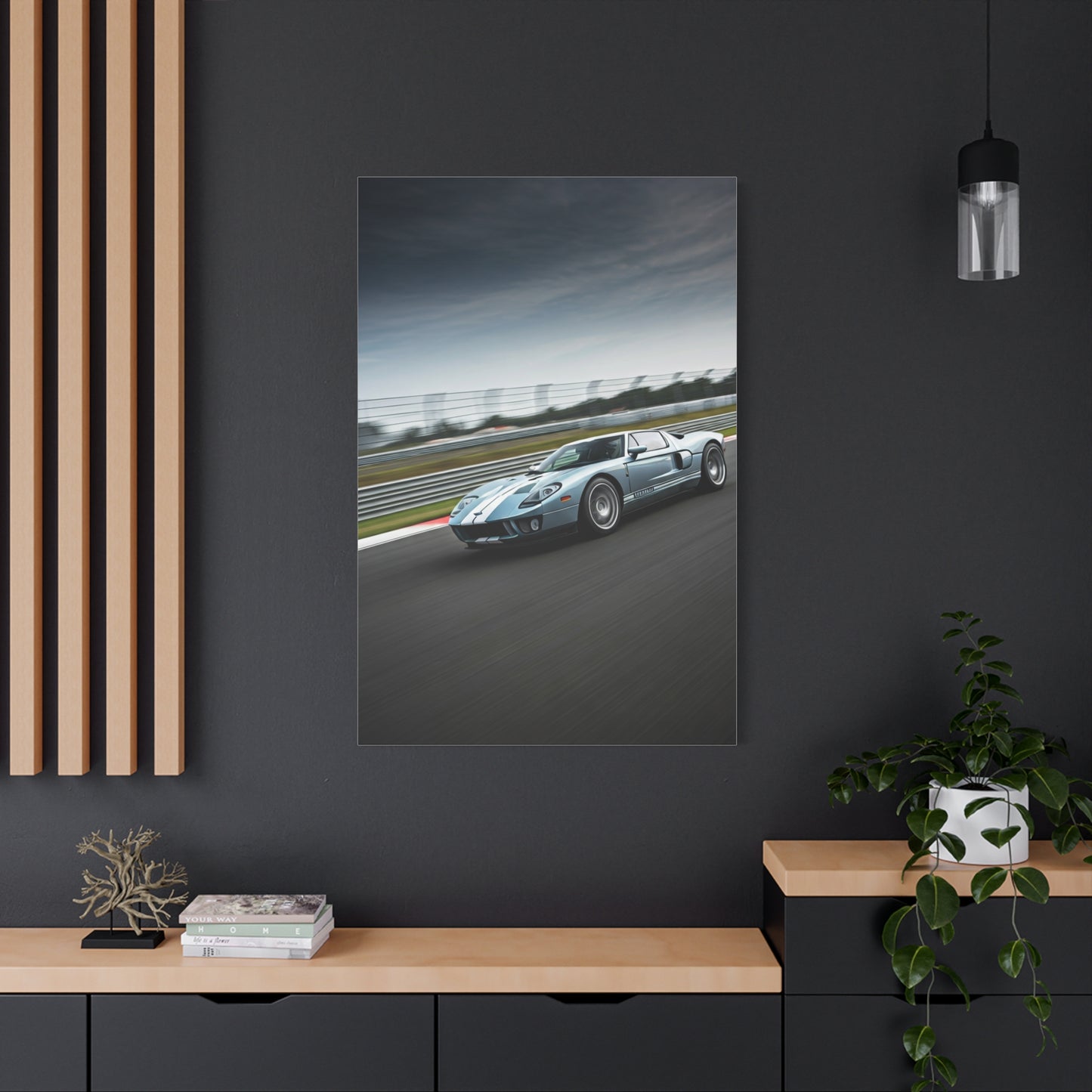 2005 Ford GT Track Day Heritage Wall Art & Canvas Prints