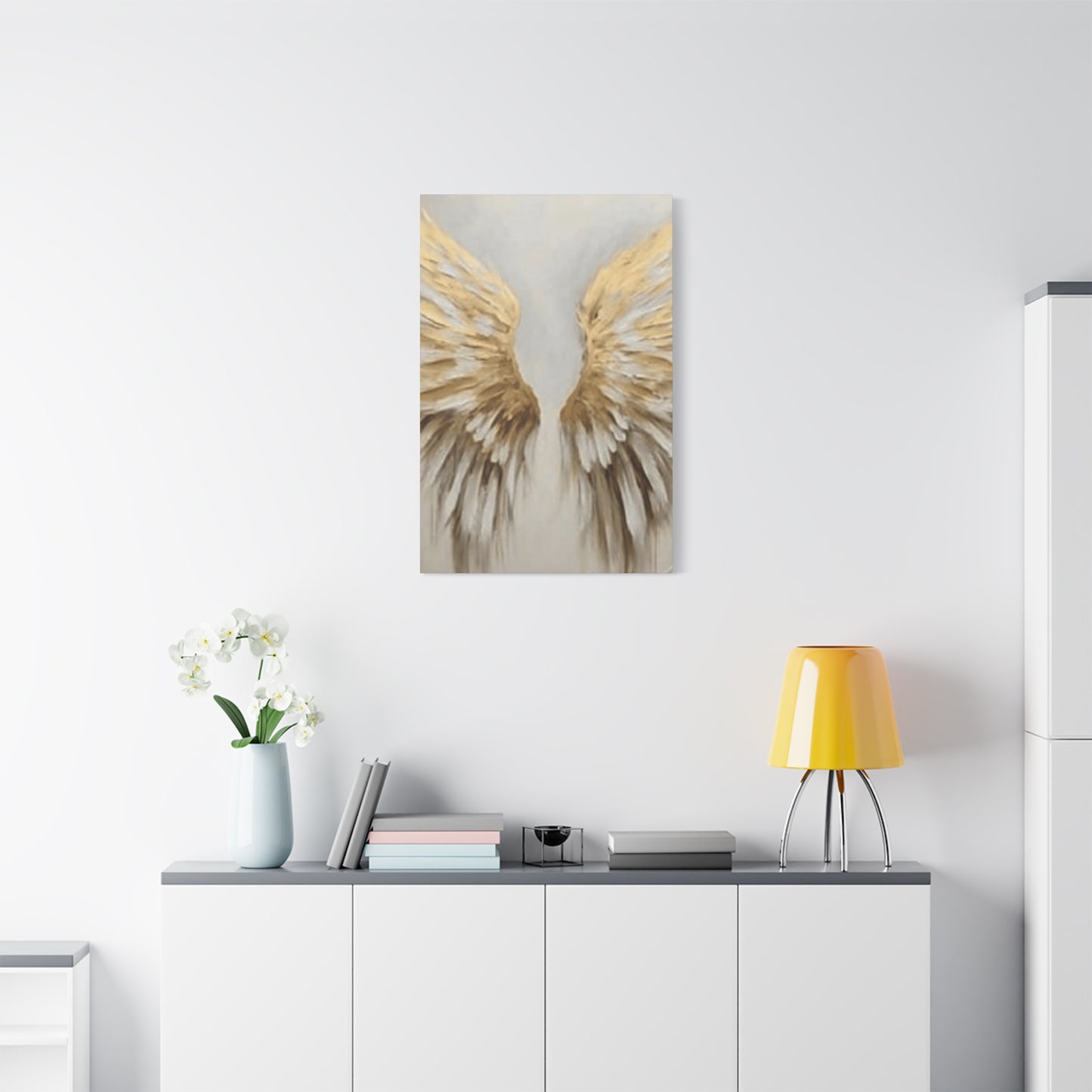 Golden Angel Wings Wall Art & Canvas Prints