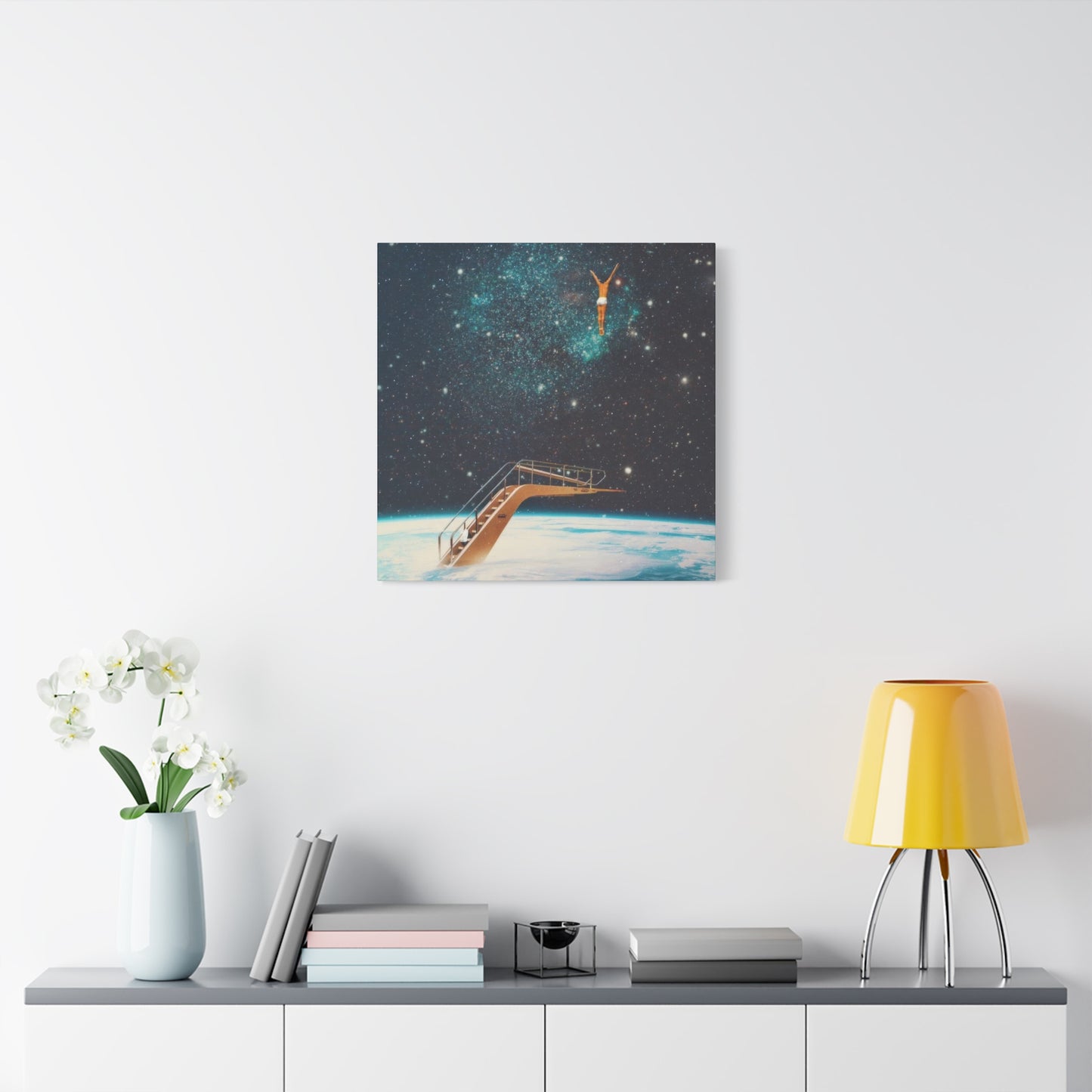 Frank Moth Dive Into Fresh World Wall Art & Canvas Prints