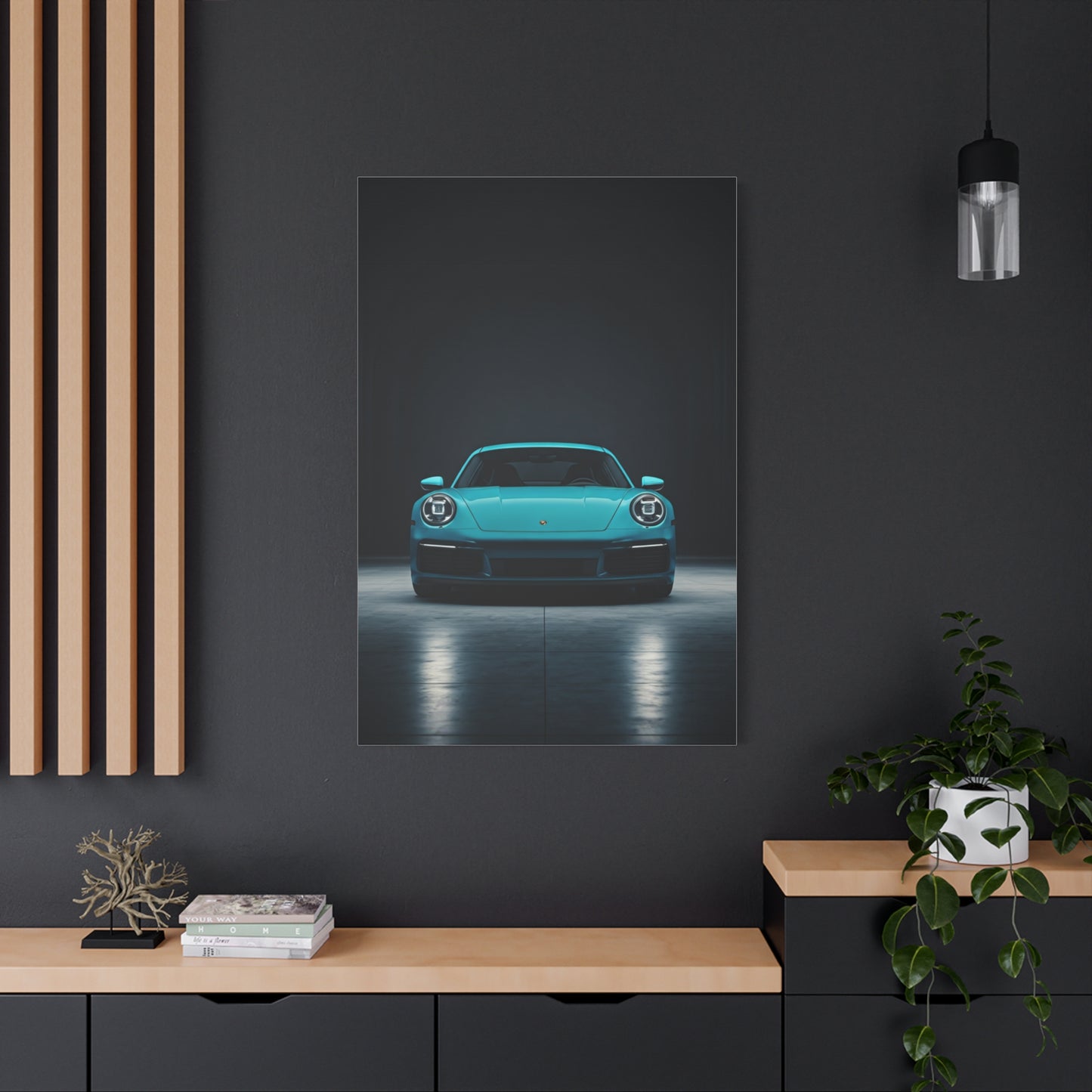 Dream Garage Porsche 911 Symmetry Wall Art & Canvas Prints