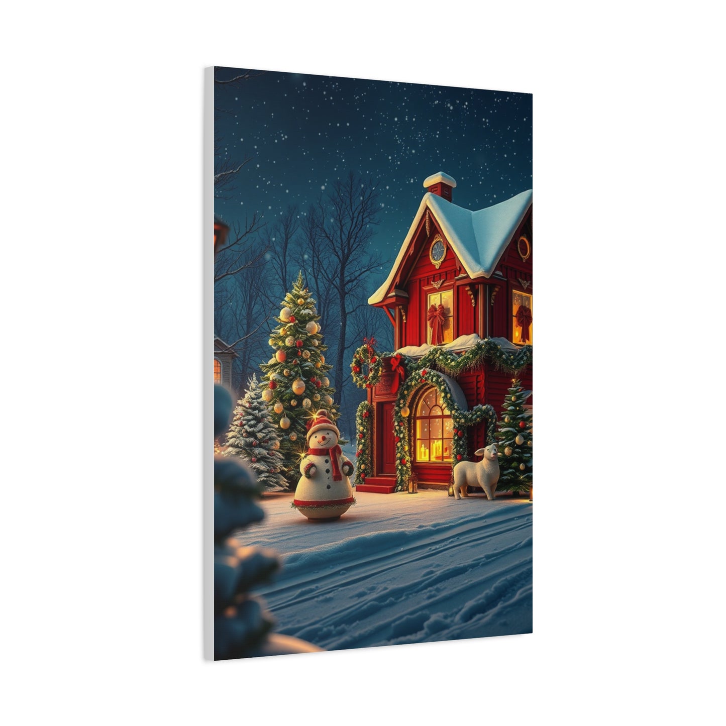 Antique Yuletide Masterpiece Canvas
