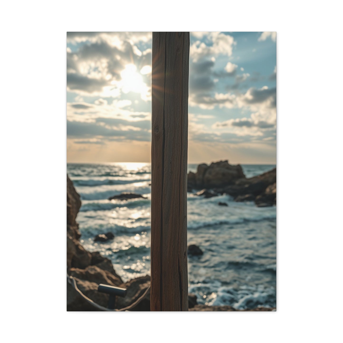 Wave Crest Elegance Wall Art & Canvas Print