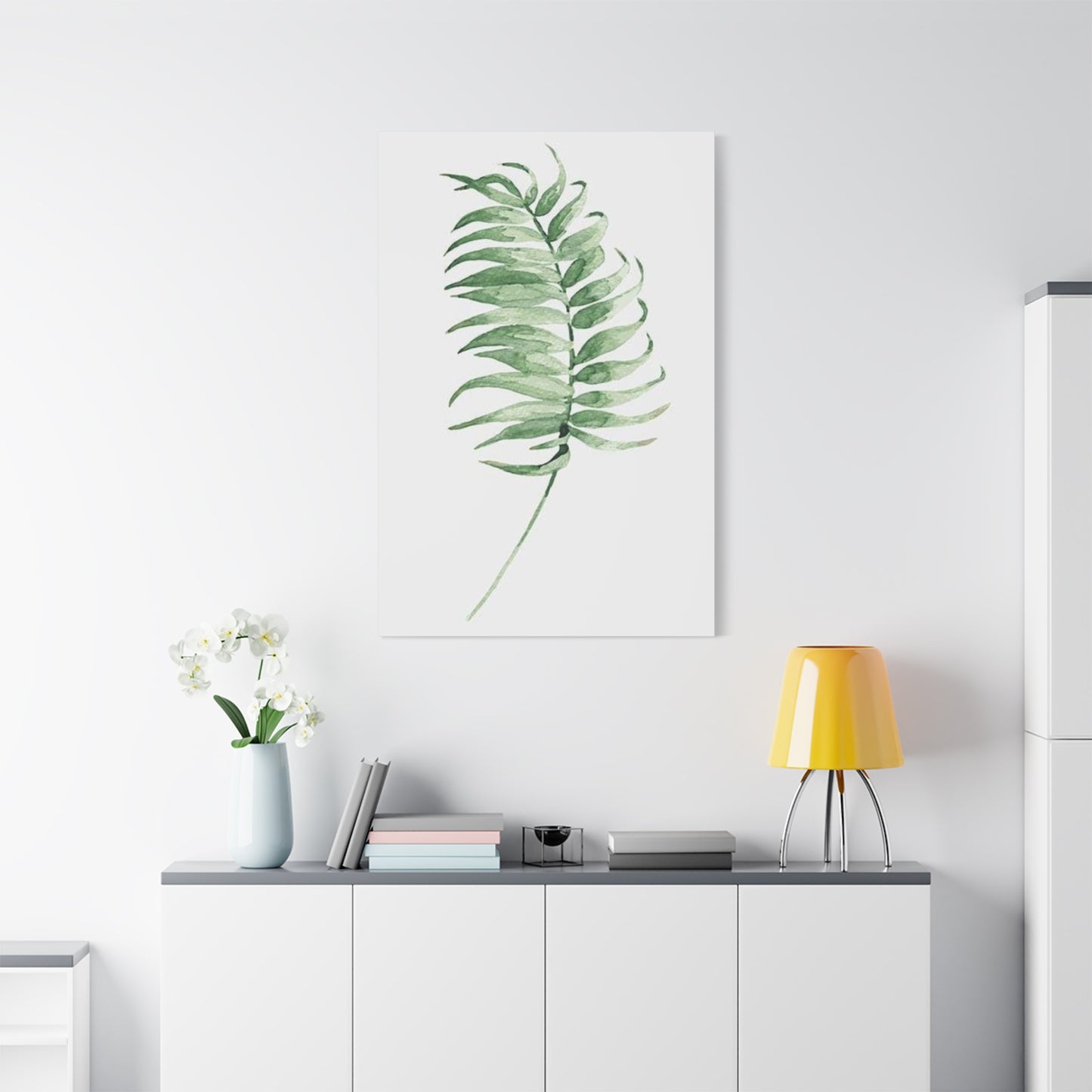 Green Leaf Entryway Wall Art & Canvas Prints