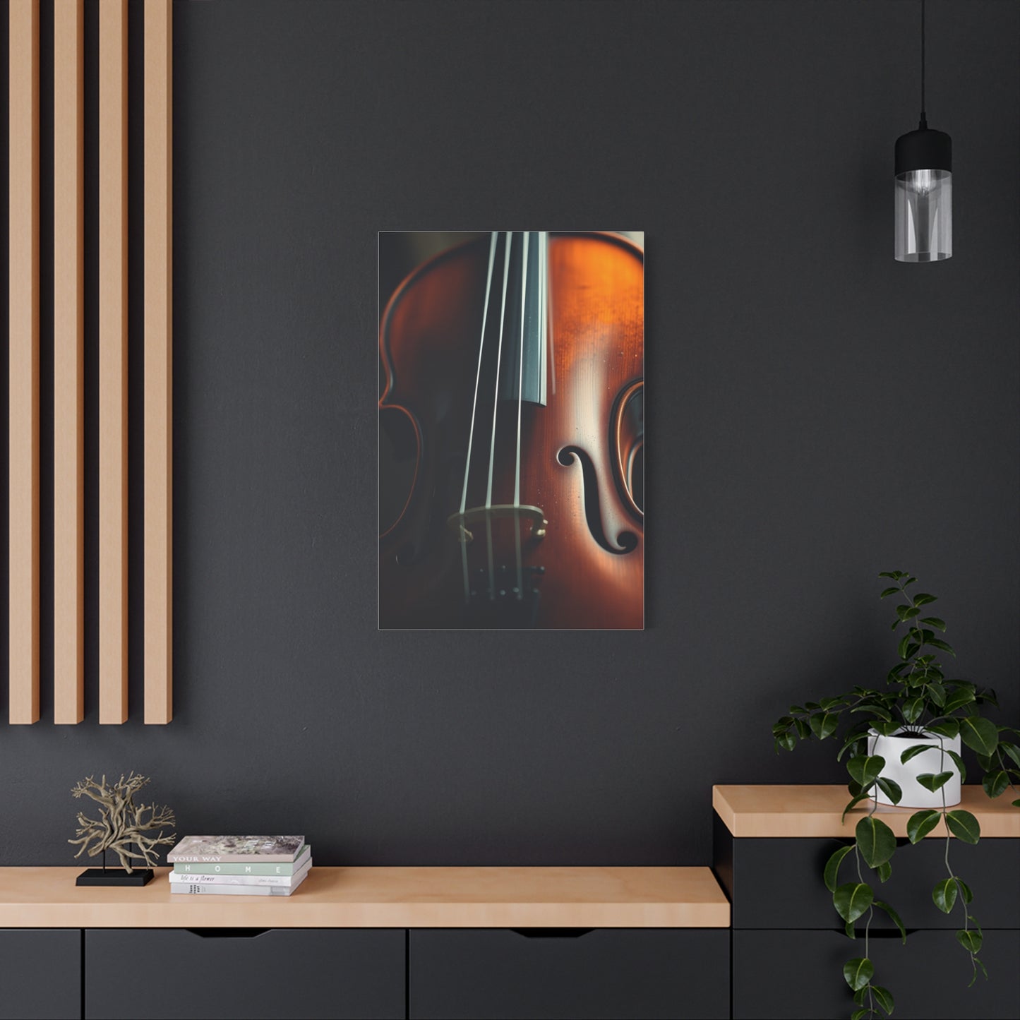 Vision Violin Art Art Wall Art & Canvas Print