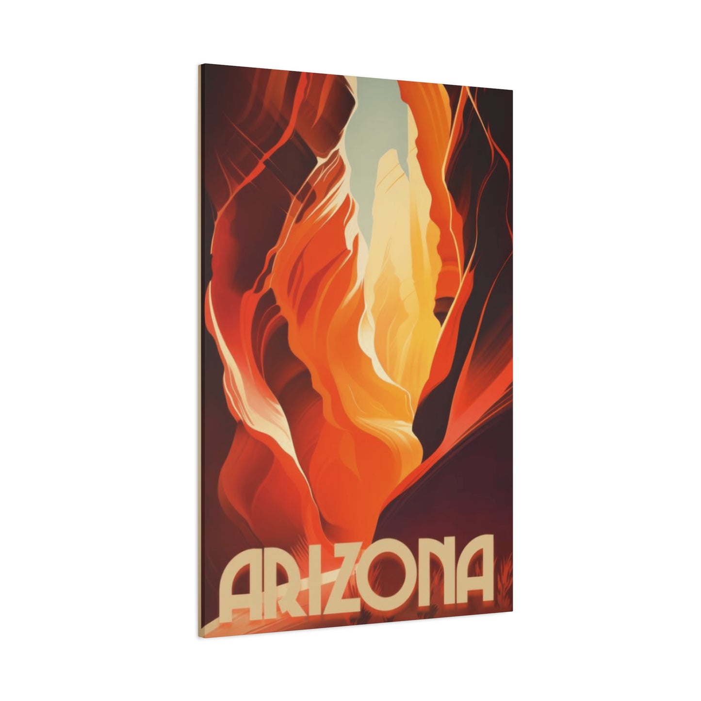 Arizona Desert Painting Wall Art & Canvas Prints