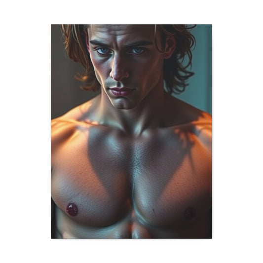 Viridian Essence Portraiture wall art & canvas print