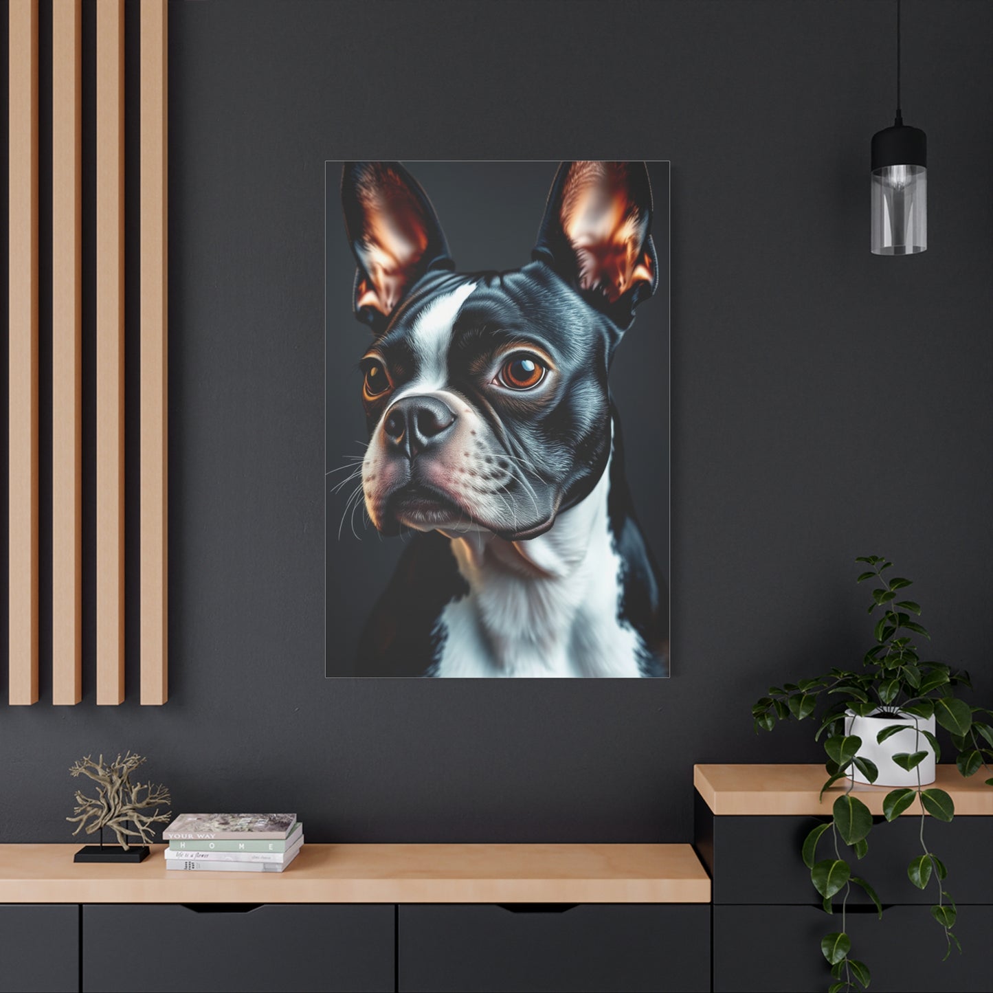 Boston Terrier Art Supreme Gallery Wall Art & Canvas Print