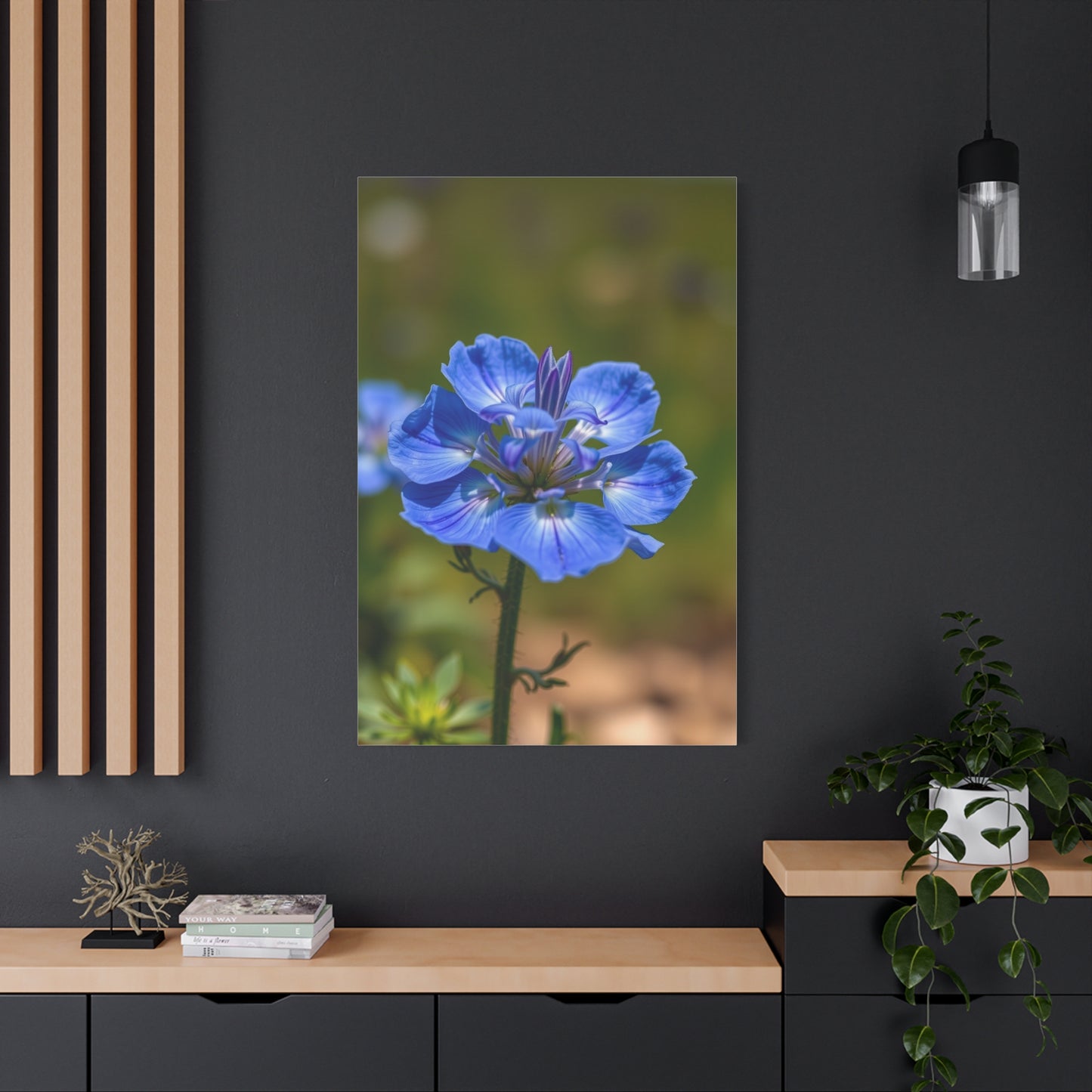 Supreme Bluebonnet Flower Art Collection Wall Art & Canvas Print