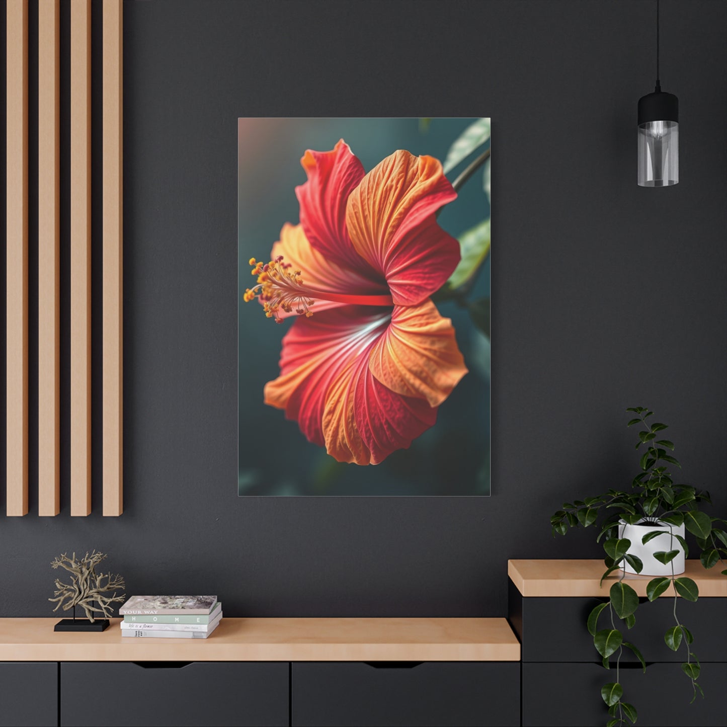 Supreme Hibiscus Flower Art Collection Wall Art & Canvas Print