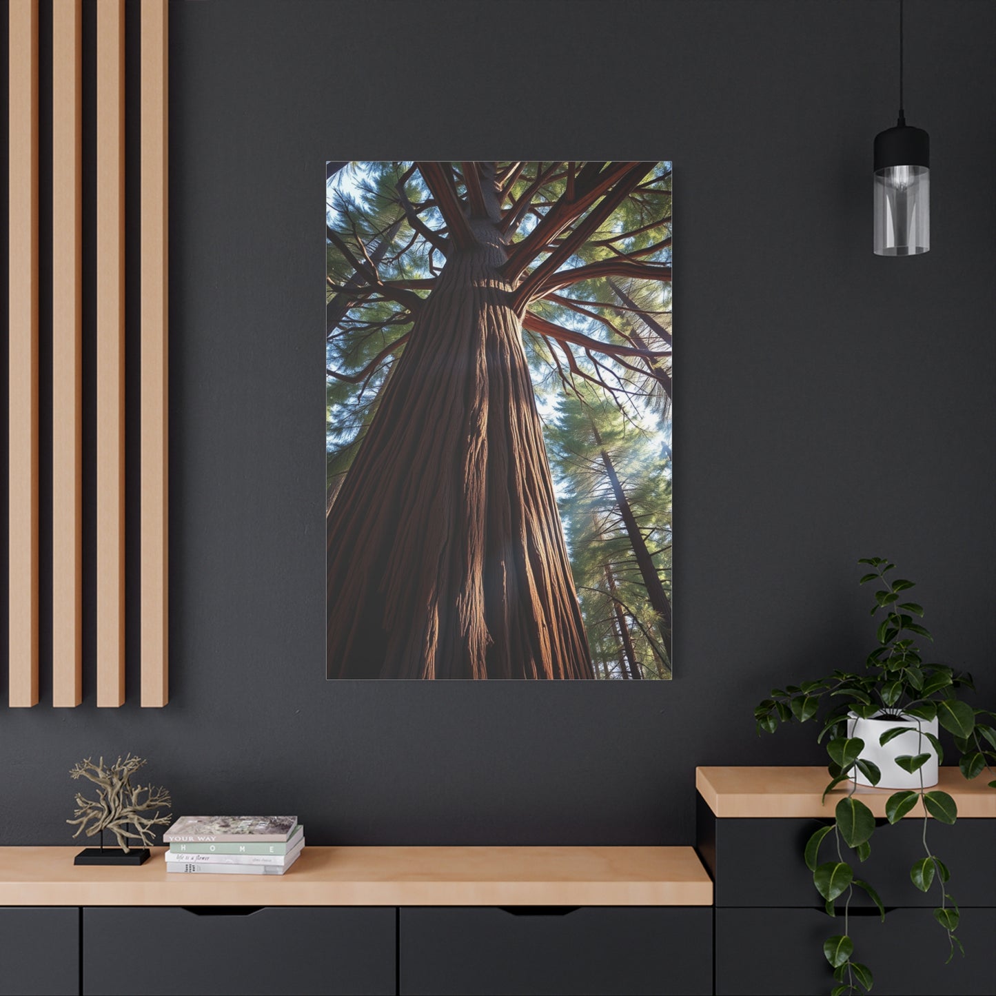 Redwood Tree Art Refined Canvas Wall Art & Canvas Print