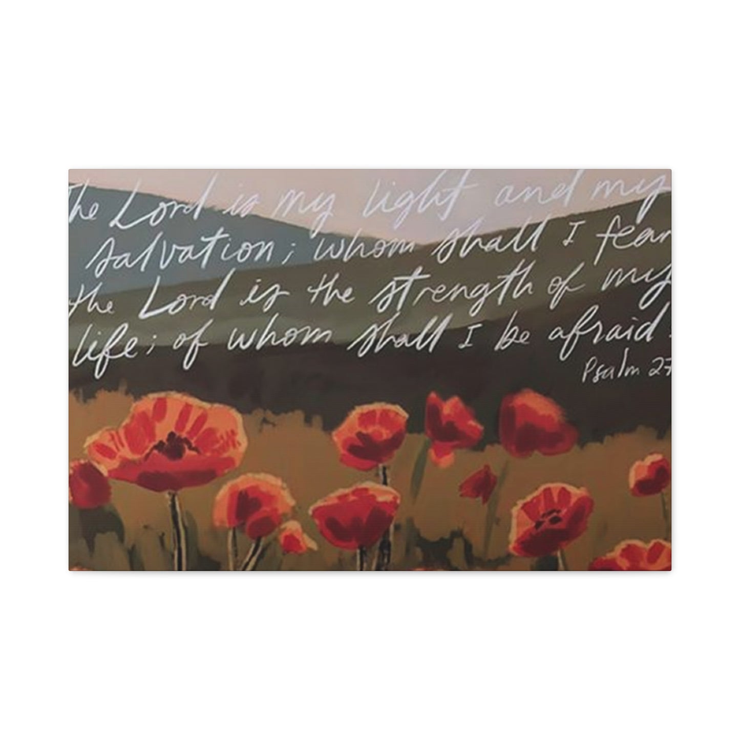 Flowers and Scripture Wall Art & Canvas Prints