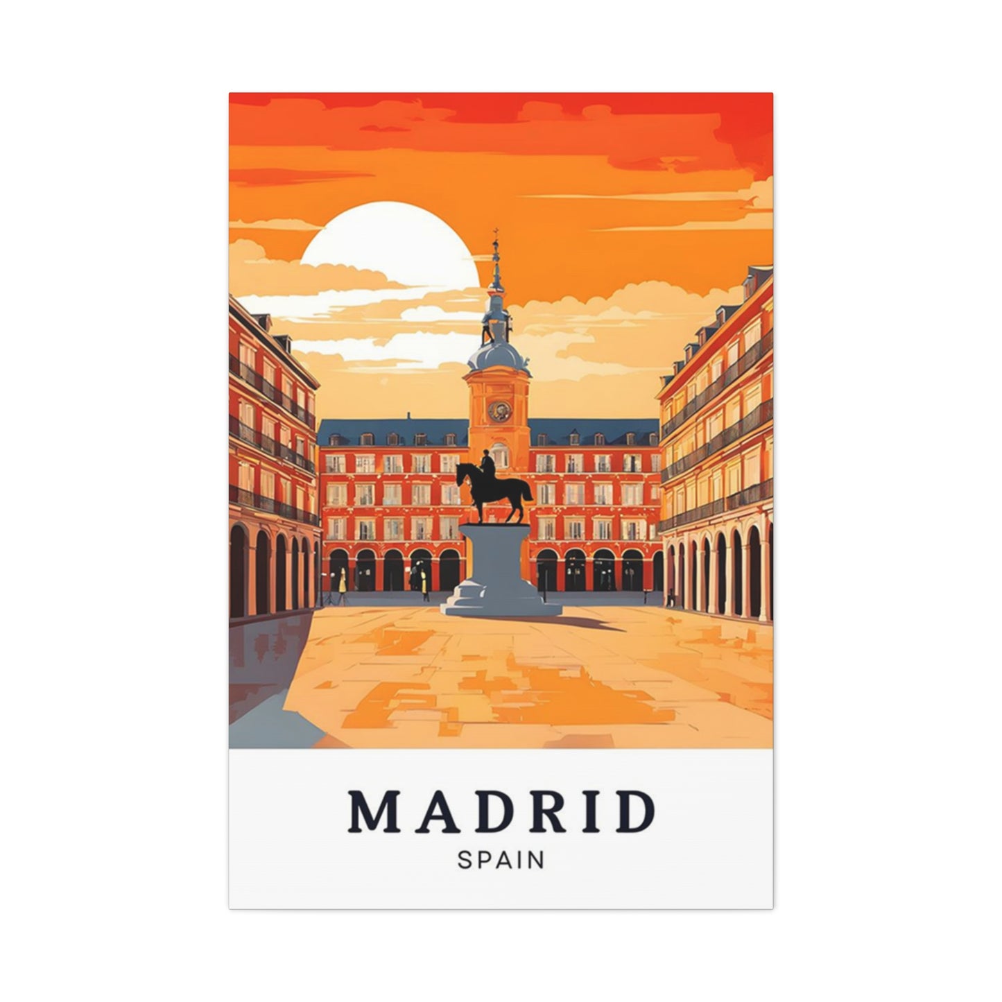 Madrid Spain Poster Wall Art & Canvas Prints
