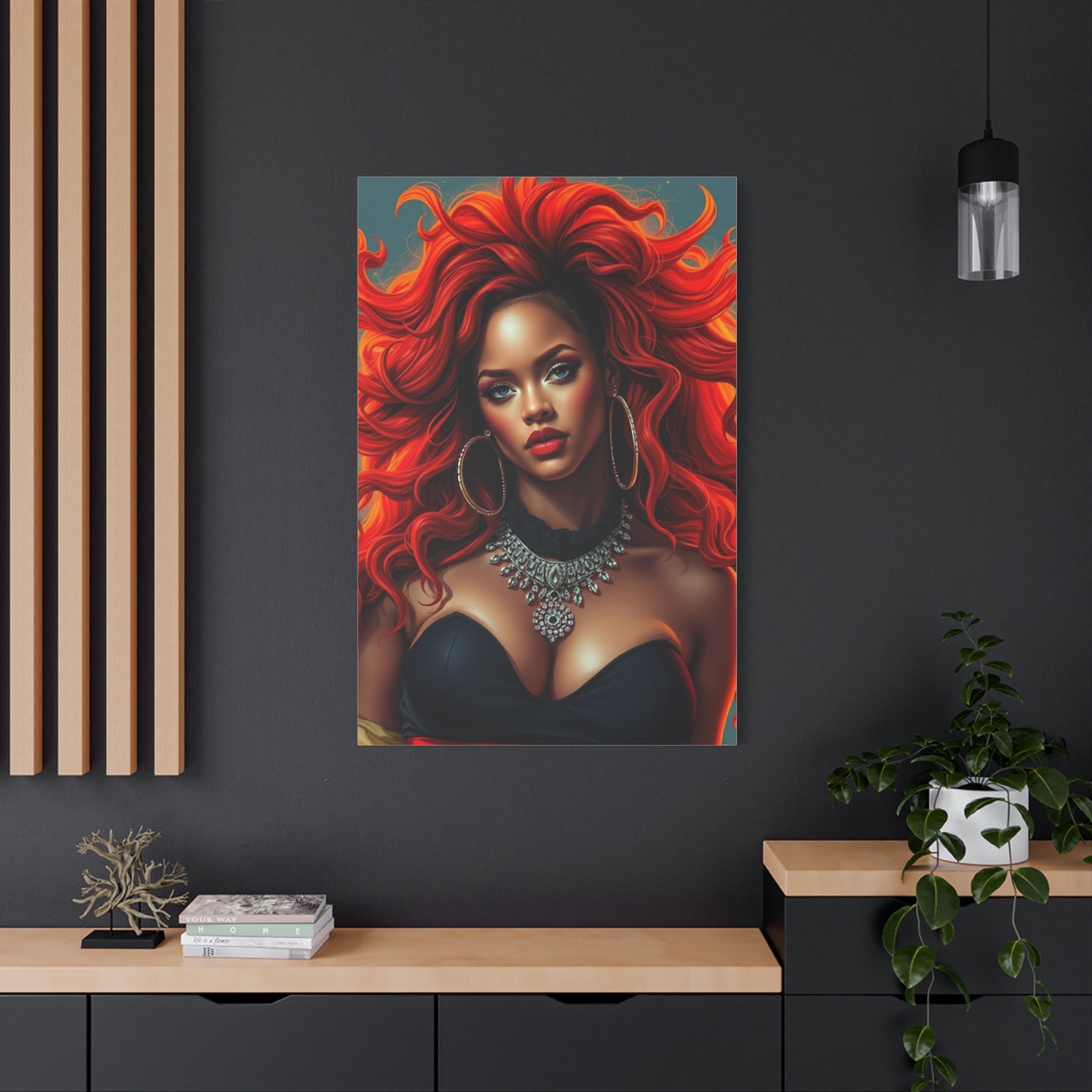 Luxurious Rihanna Canvas Showcase Wall Art & Canvas Print