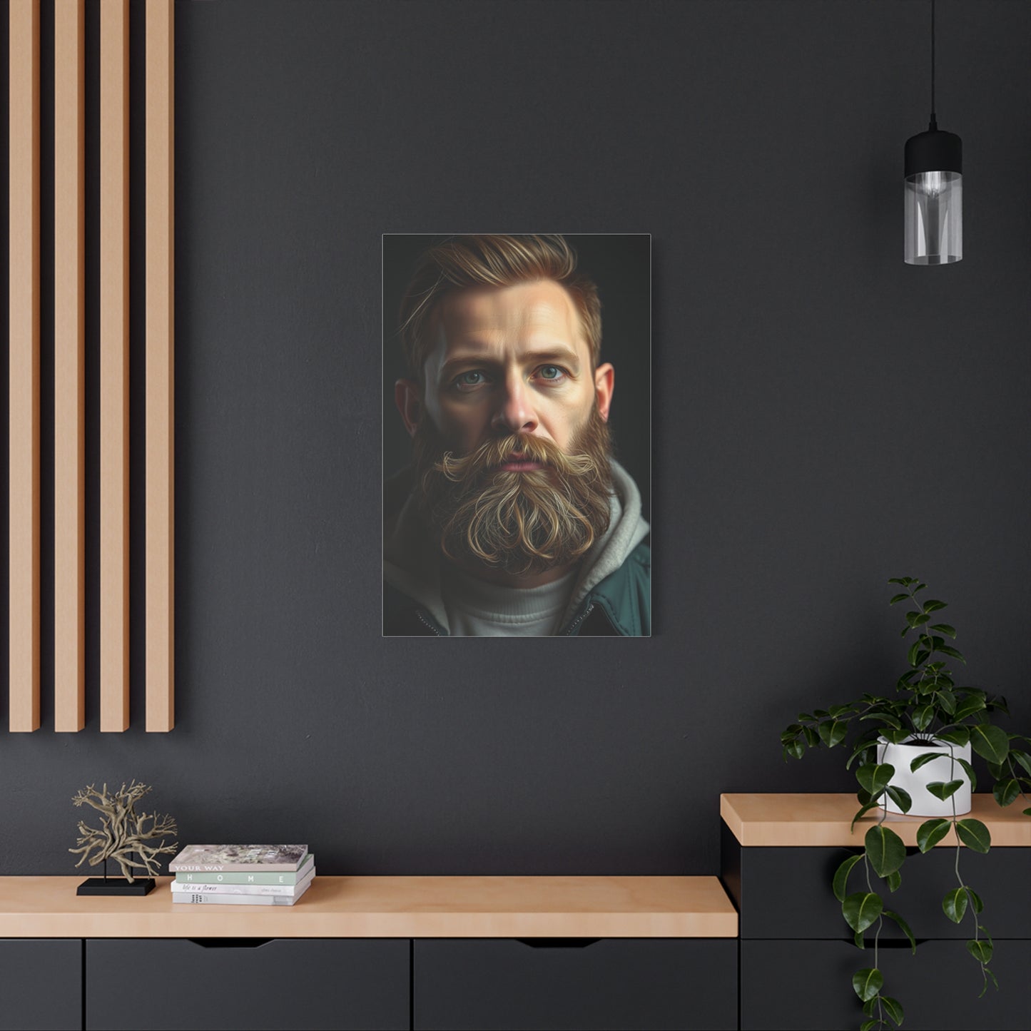 Leafy Grandeur Artwork Wall Art & Canvas Print