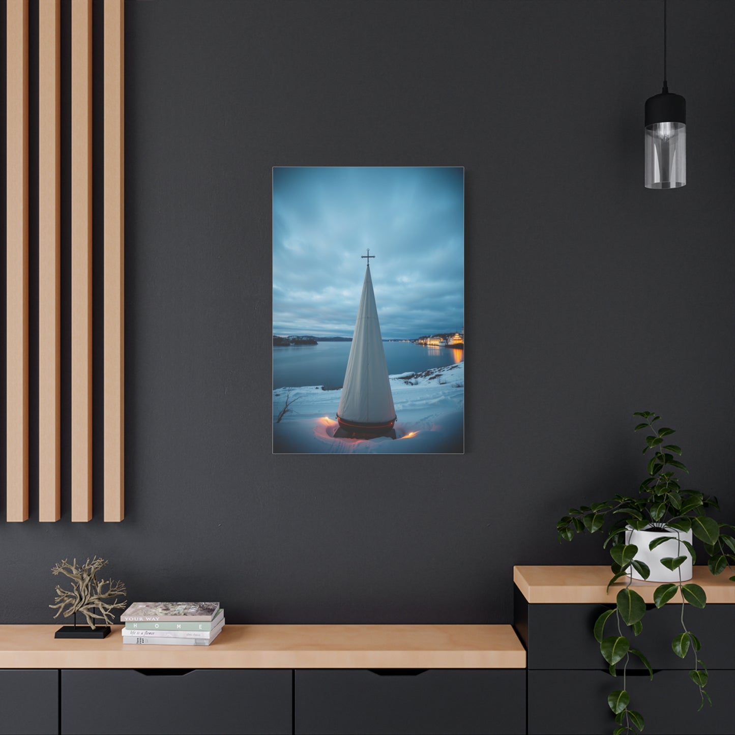 Arctic Tranquility Canvas Wall Art & Canvas Print