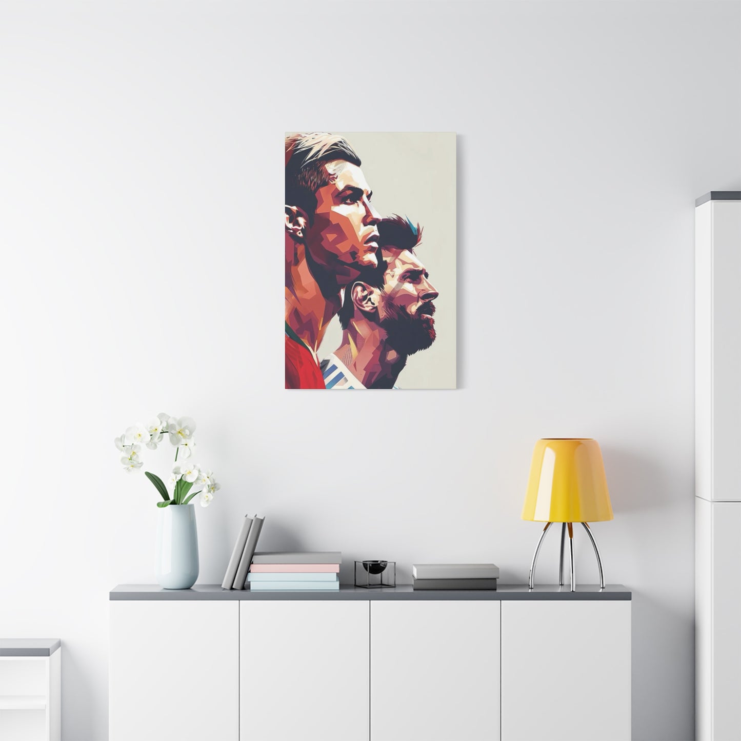 Ronaldo & Messi Poster Wall Art & Canvas Prints