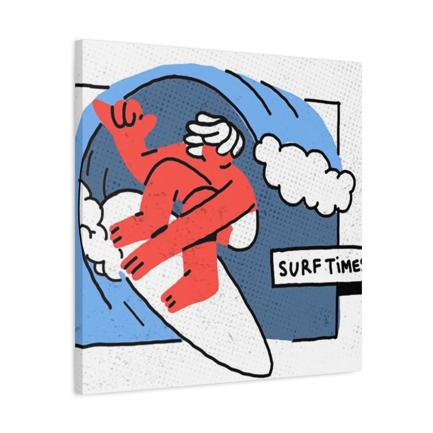 Surf Time Poster Wall Art & Canvas Prints