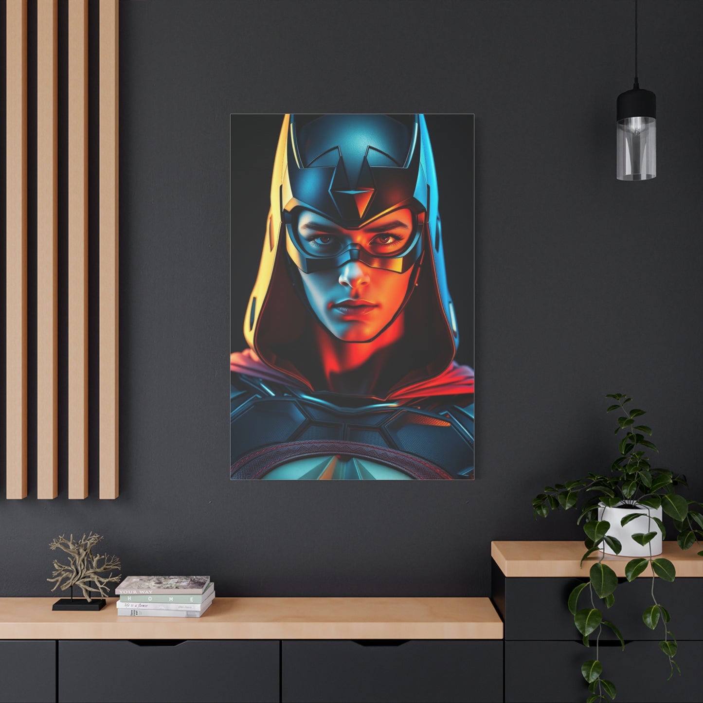 Supreme Superhero Art Collection Wall Art & Canvas Print
