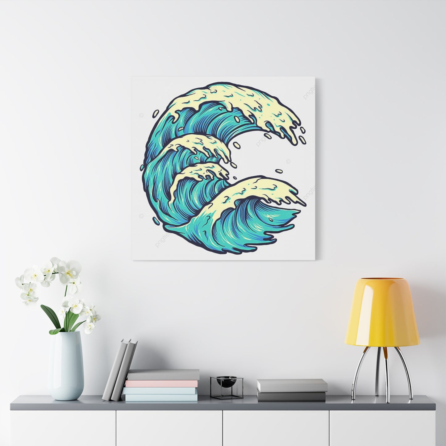 Waves Poster Wall Art & Canvas Prints
