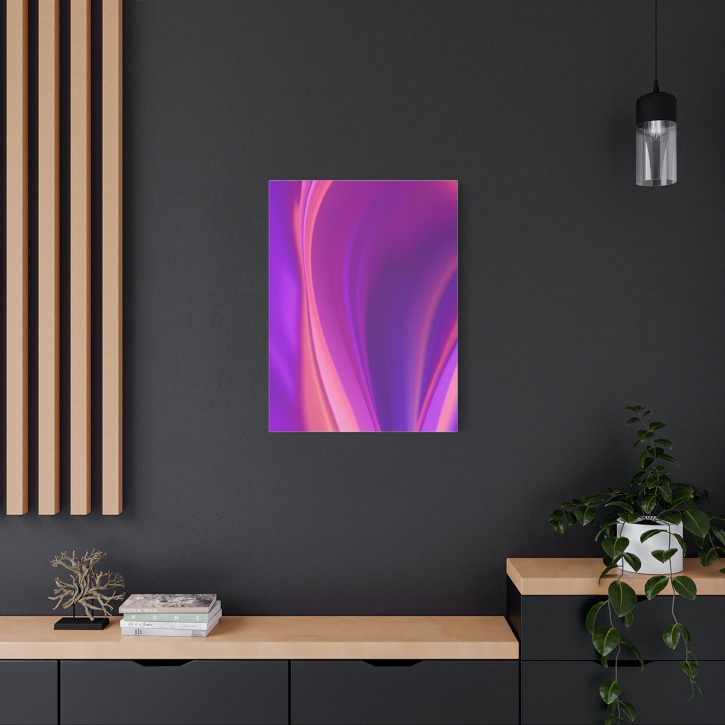 Violet Enigma Masterpiece wall art & canvas print