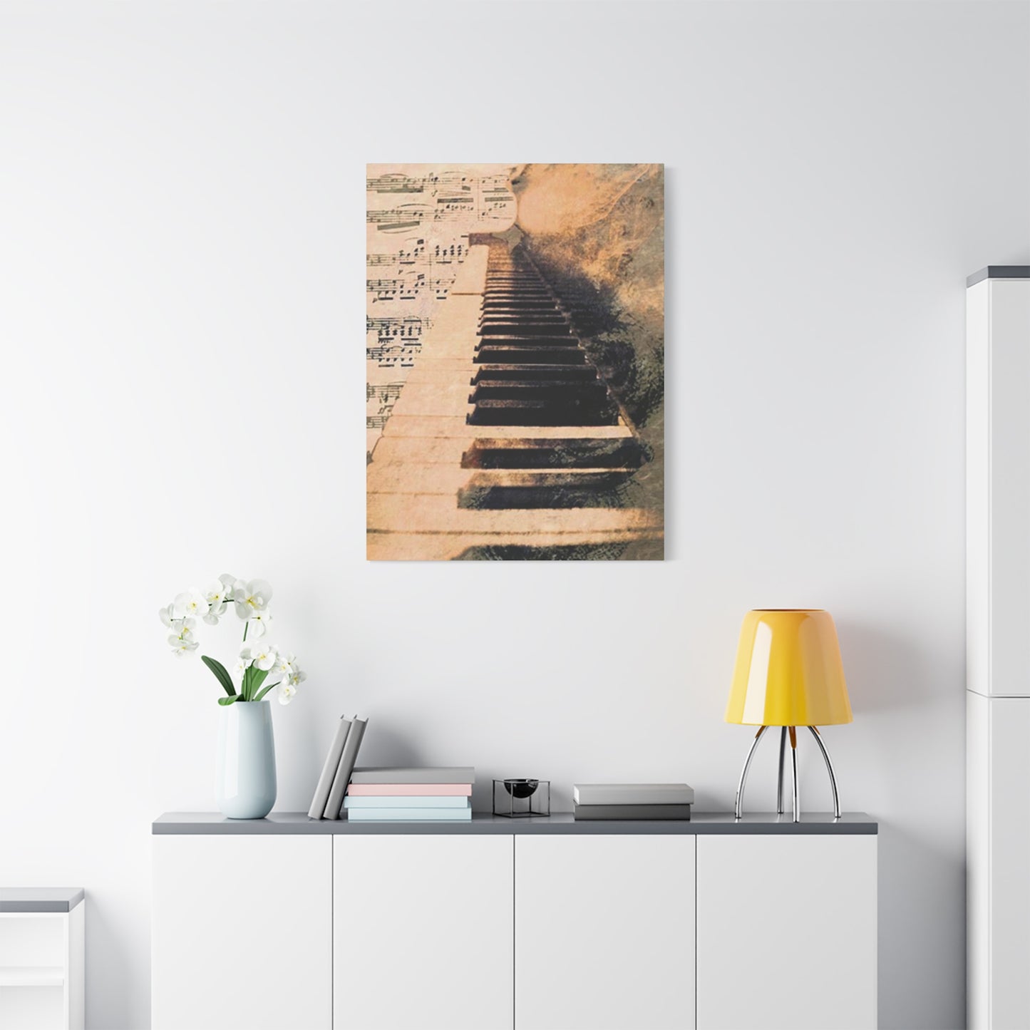 Piano Keys Painting Wall Art & Canvas Prints