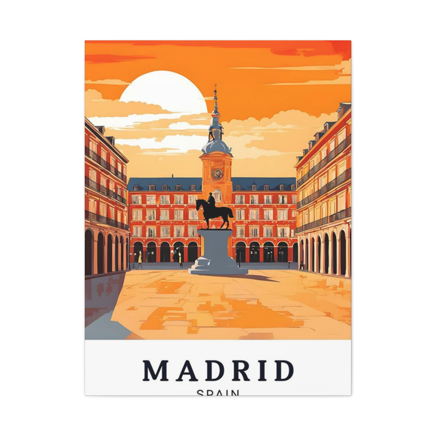 Madrid Spain Poster Wall Art & Canvas Prints