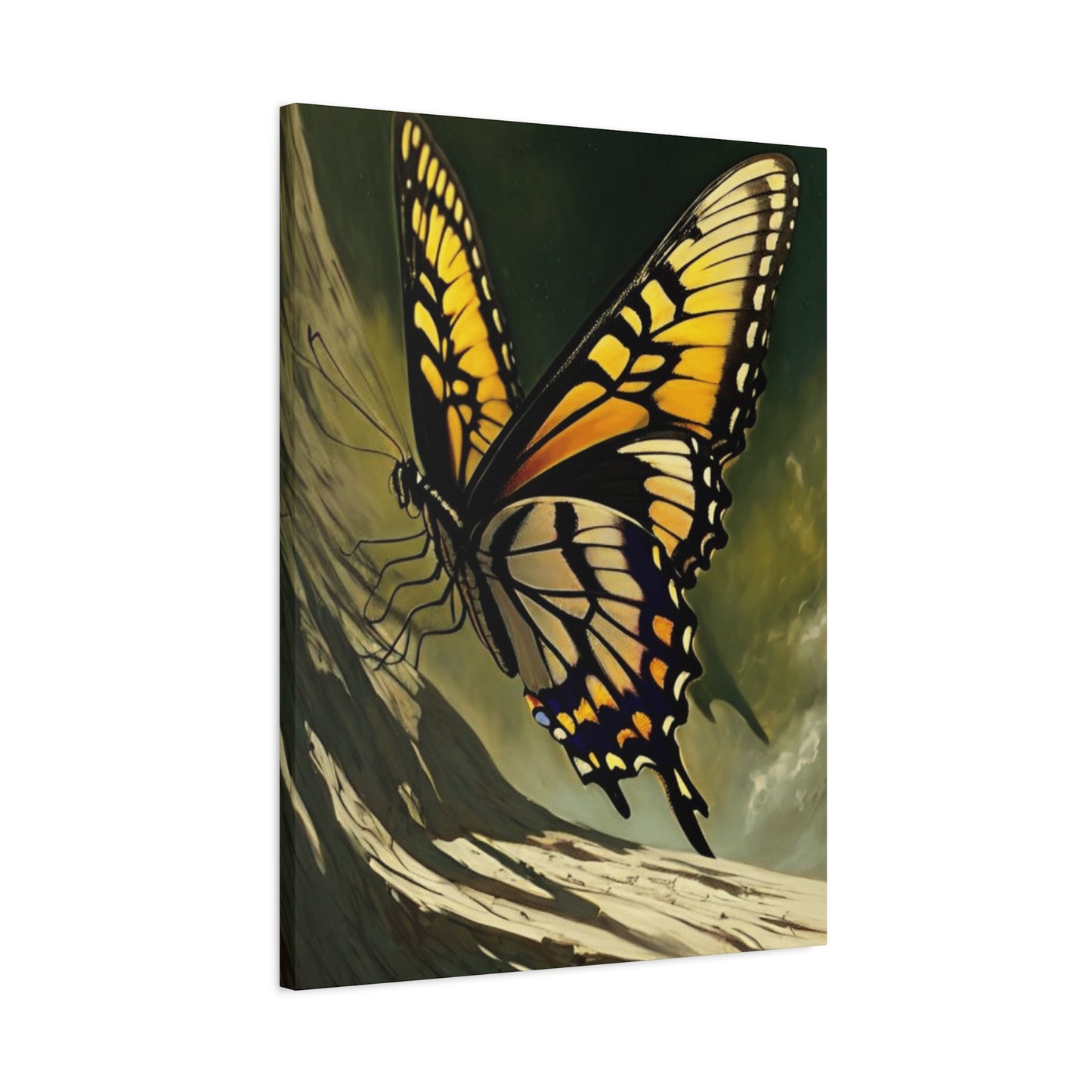 Golden Wings Butterfly Wall Art & Canvas Prints