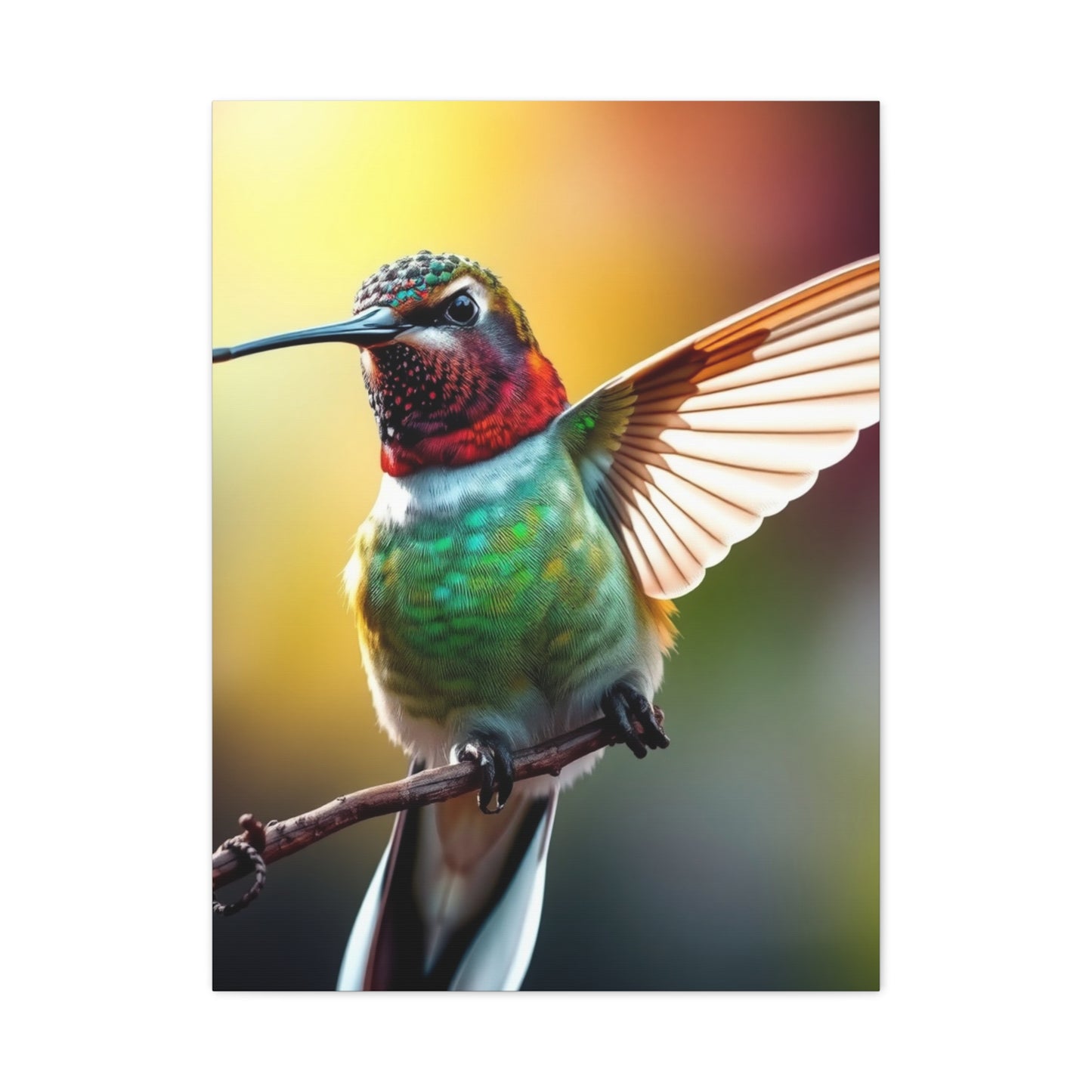 Supreme Humming Bird Art Collection Wall Art & Canvas Print
